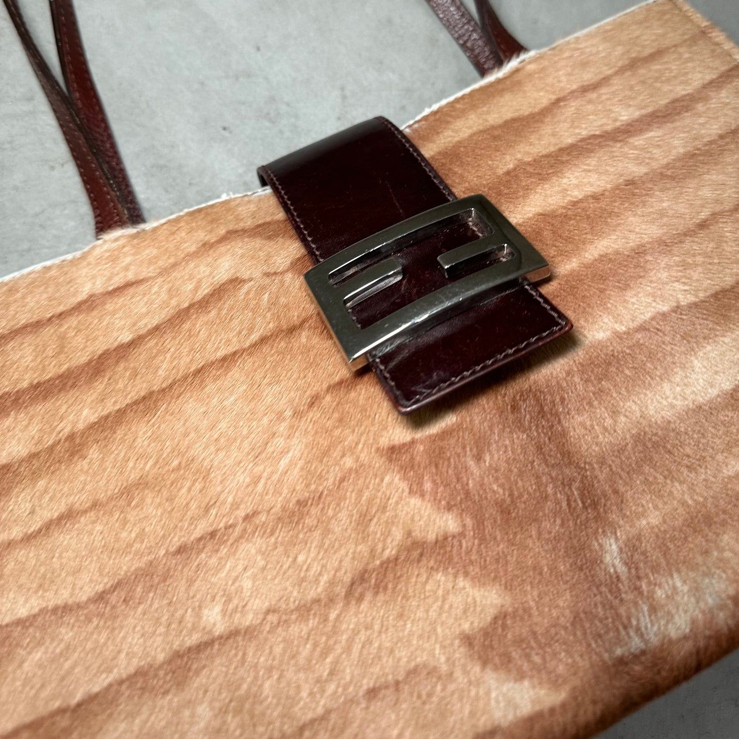Fendi Brown Cowhide Bag