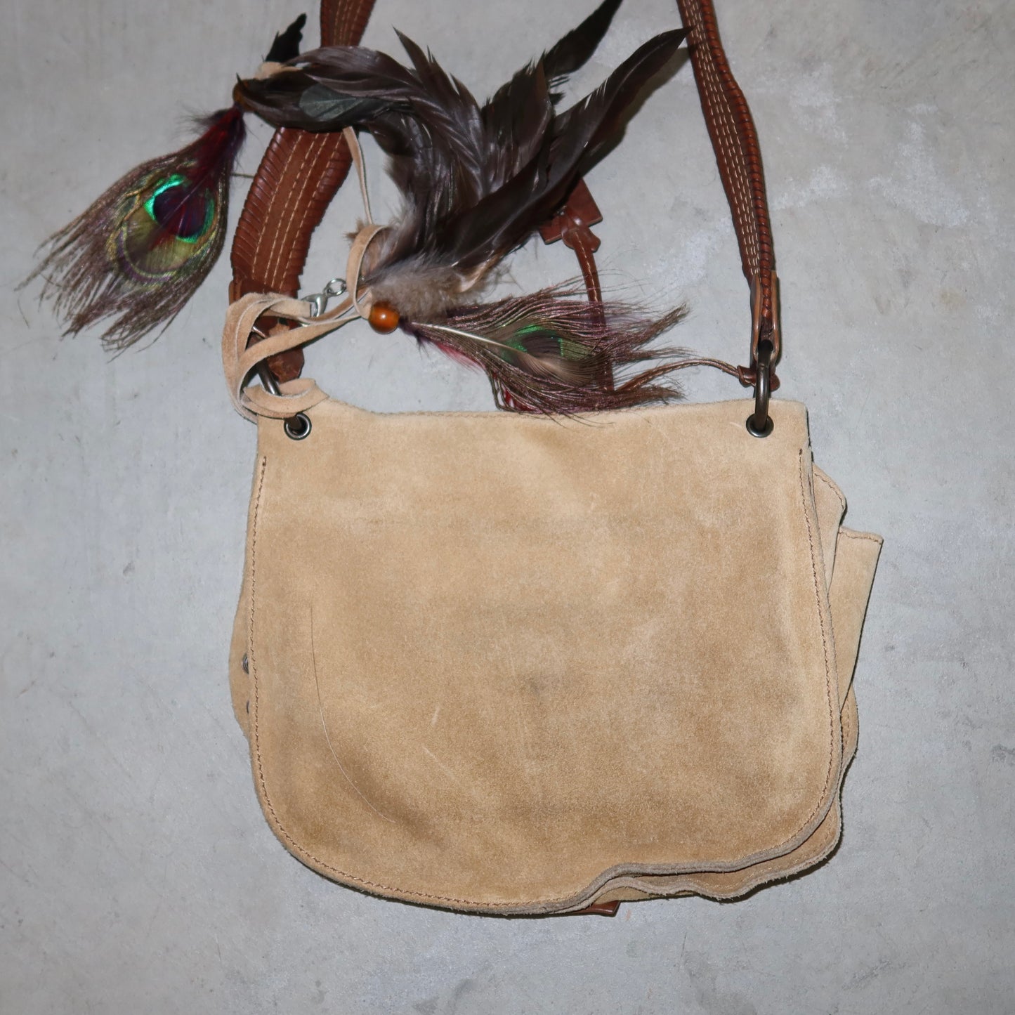 Dolce & Gabbana Rare Suede Butterfly Bag