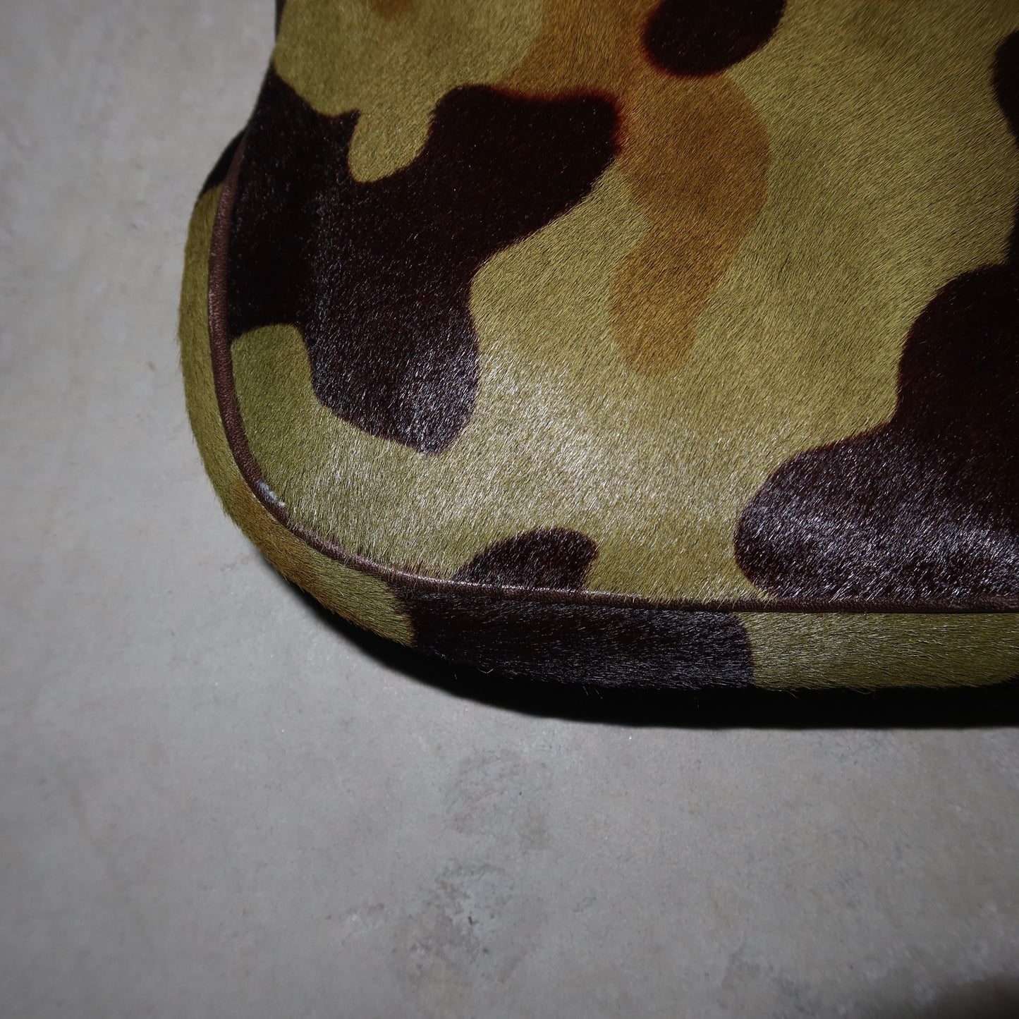 Miu Miu Rare Camouflage Cowhide Bag