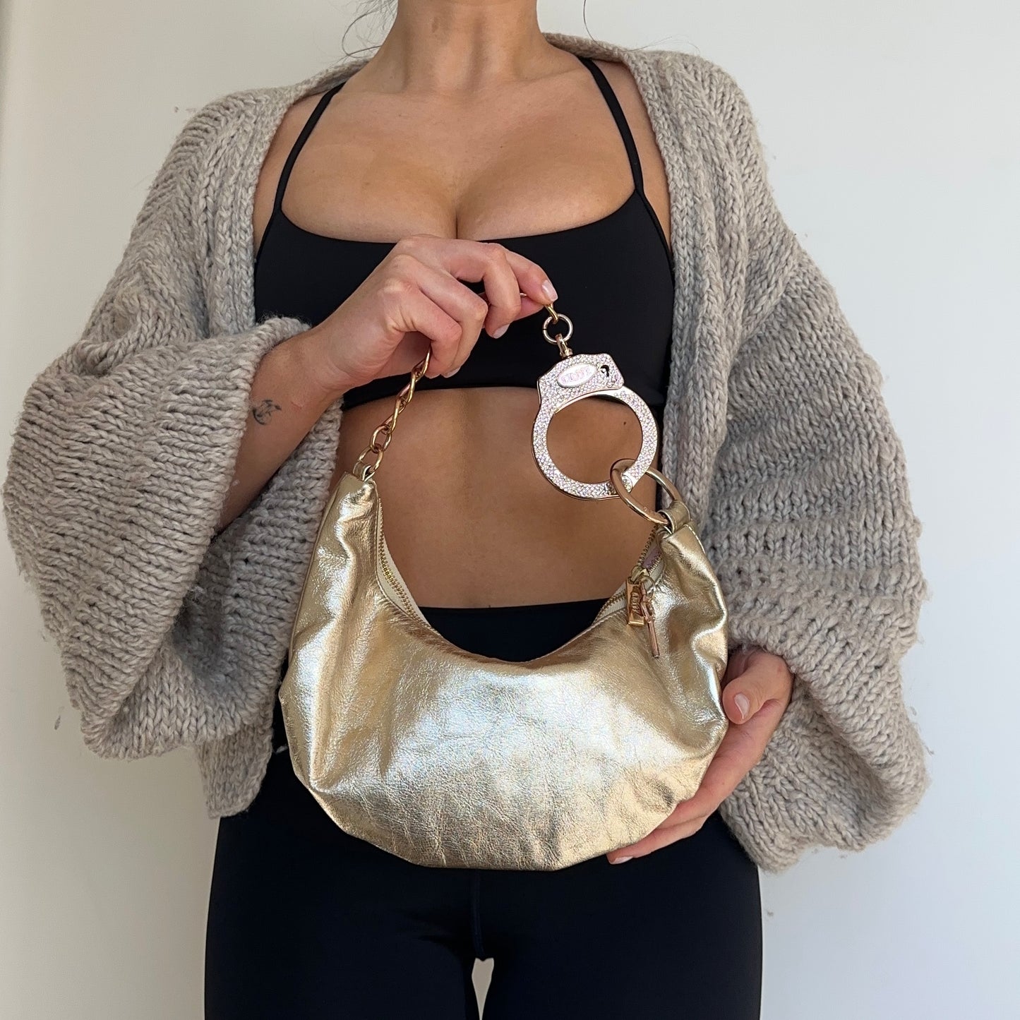 Cuffz Gold Barfly Bag