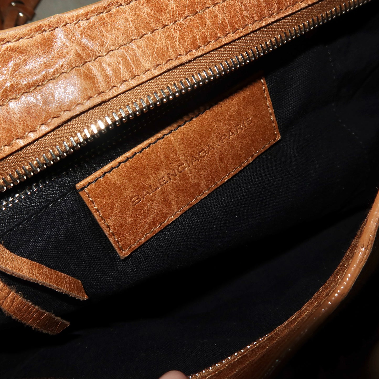 Balenciaga Cowhide City Bag