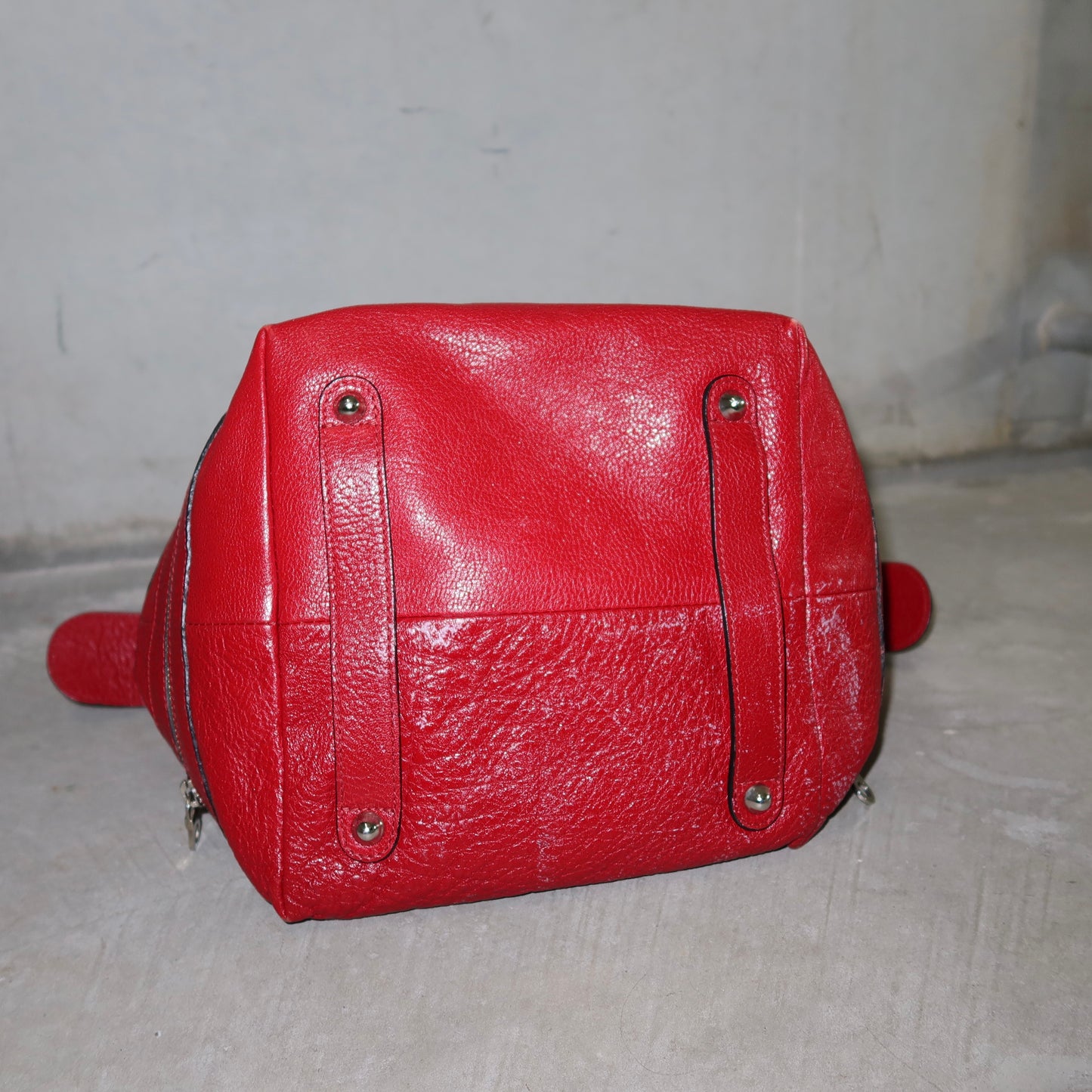 Chloé AW2003 Red Chain Handle Camera Bag