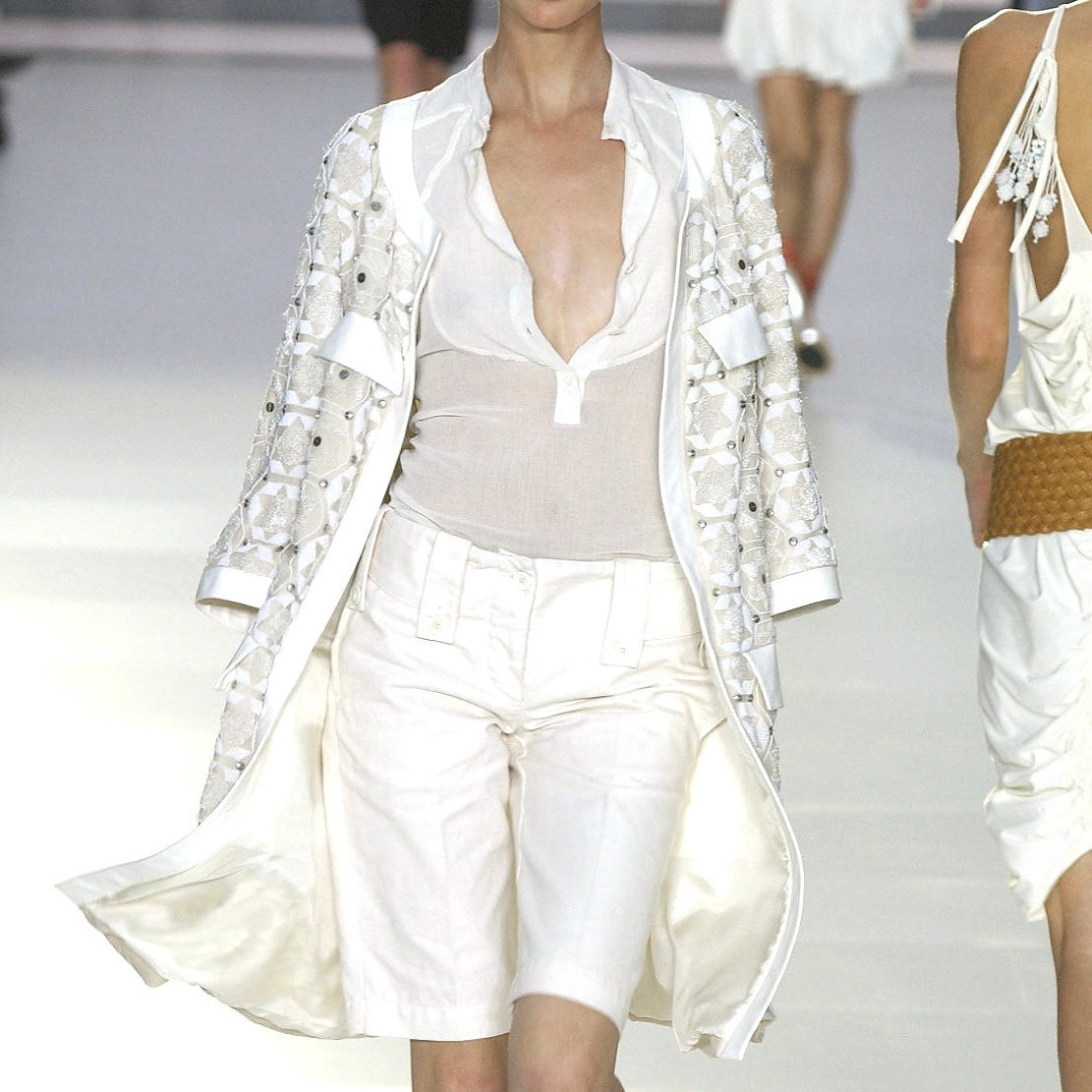 Chloé SS2004 Beaded Camisole Top