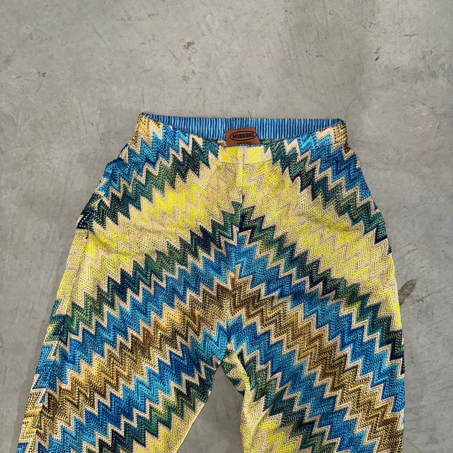 Missoni Yellow Knit Pants