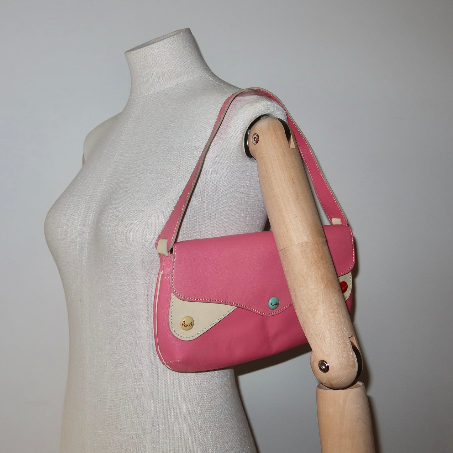 Paul Smith Pink Leather Bag