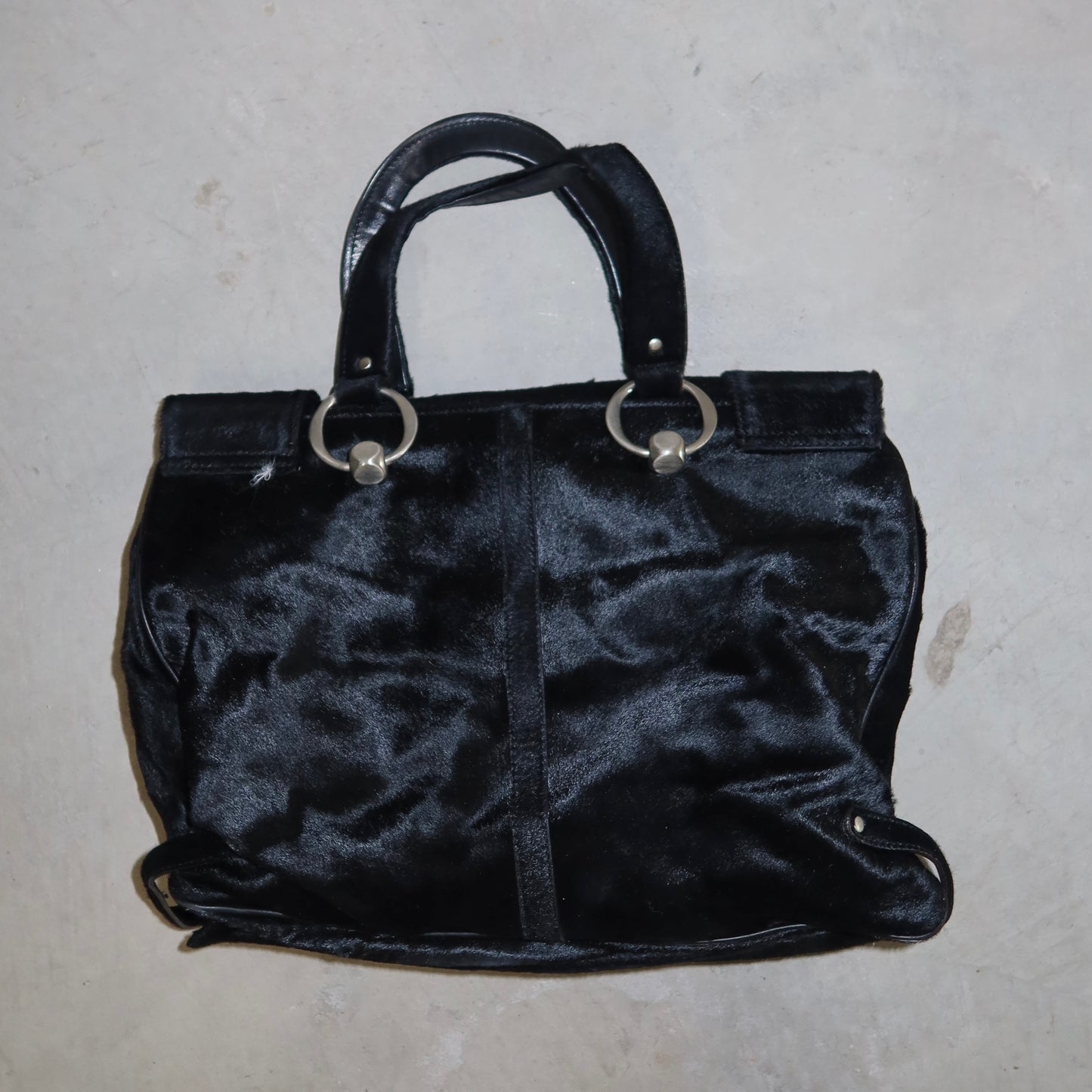 Marni Large Black Cowhide Tote