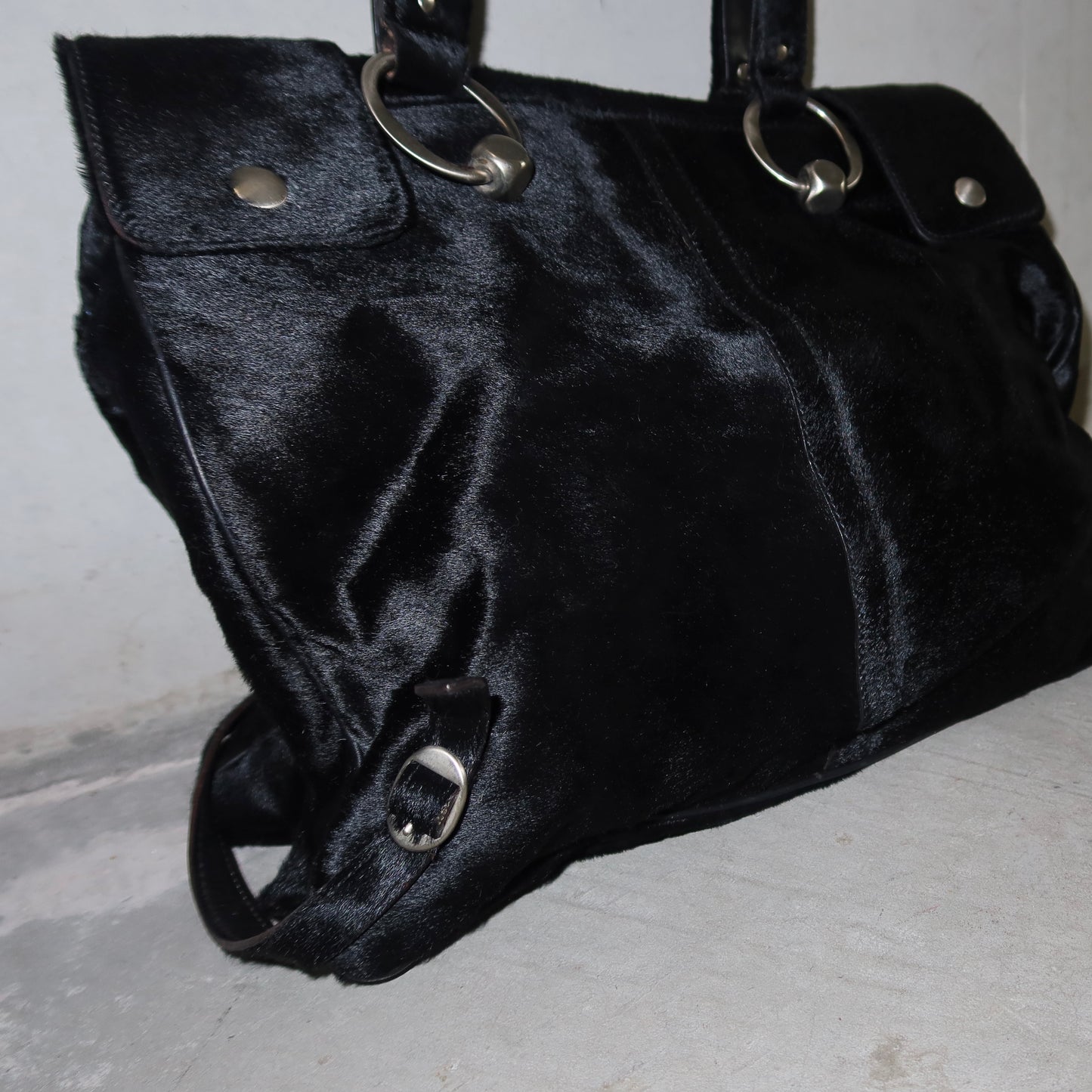 Marni Large Black Cowhide Tote