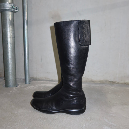 Prada Sport Leather Boots (35.5-36.5)