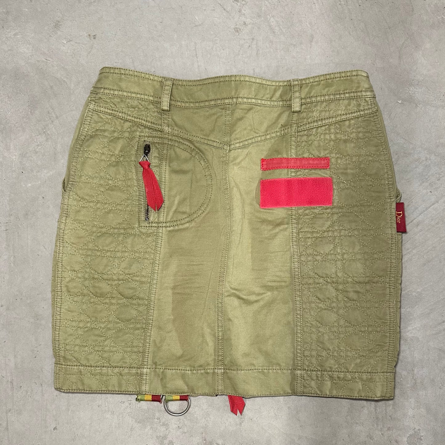 Dior SS2004 Rasta Era Mini Skirt