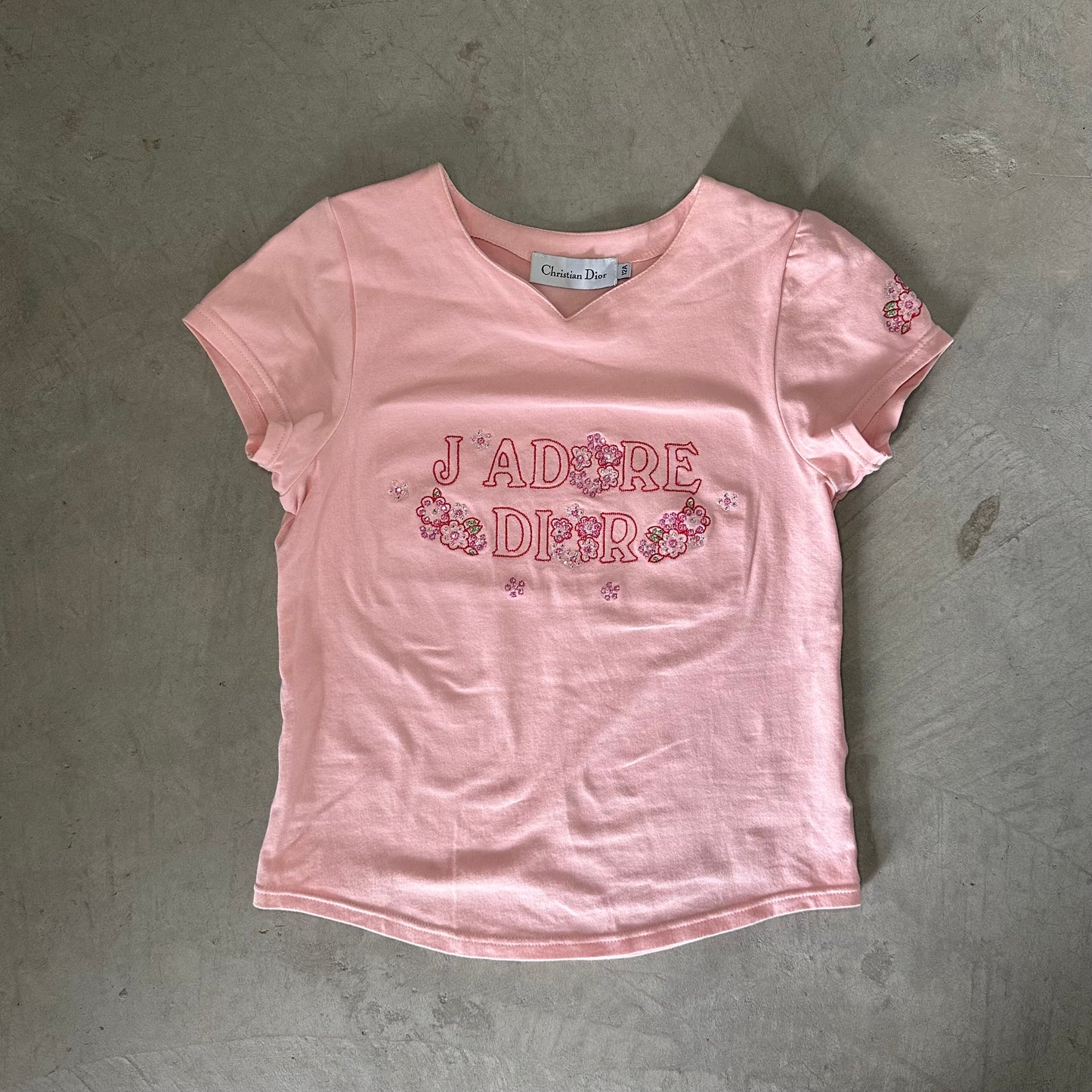 Dior Kids J’Adore Dior Baby Tee