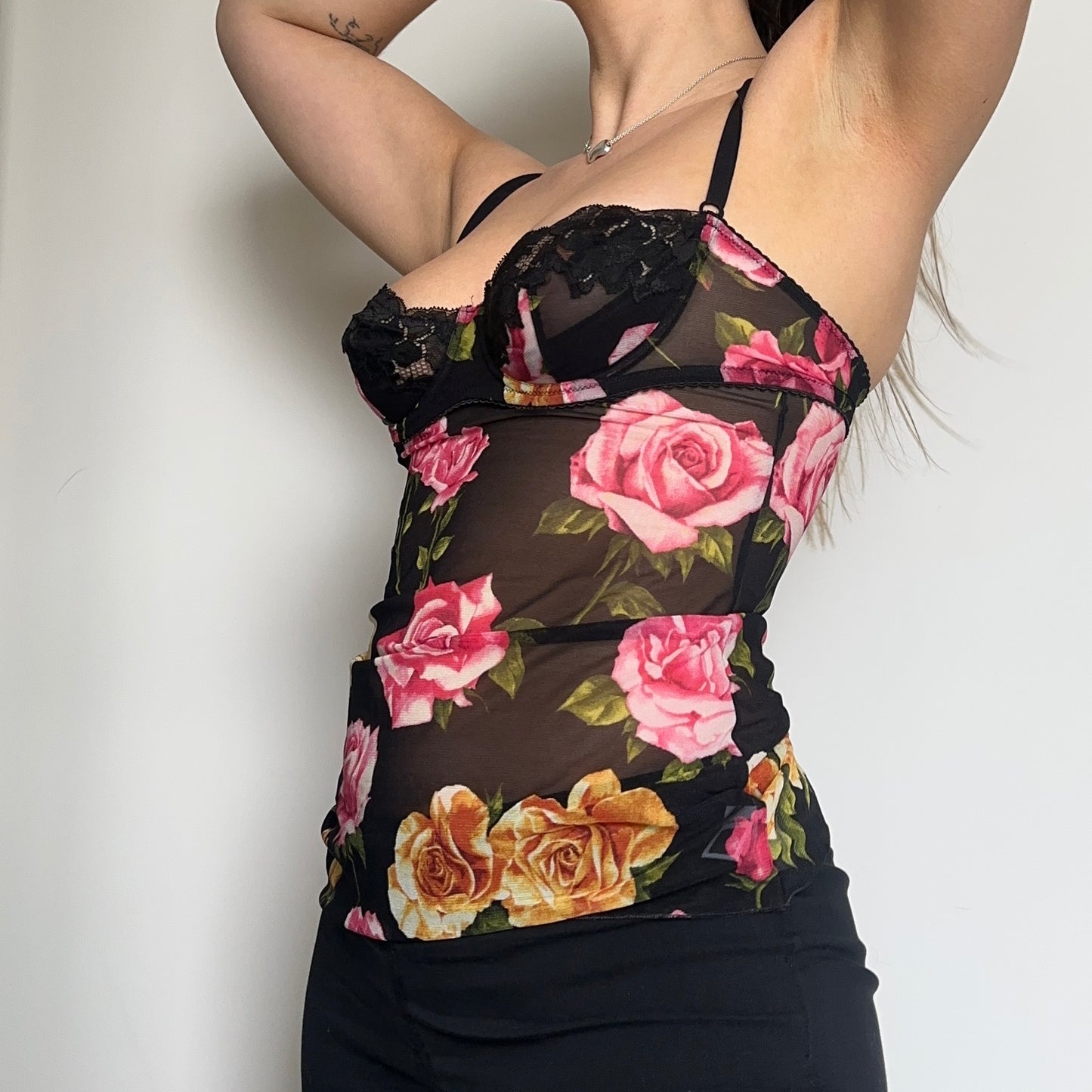 Dolce & Gabbana Underwear Mesh Top