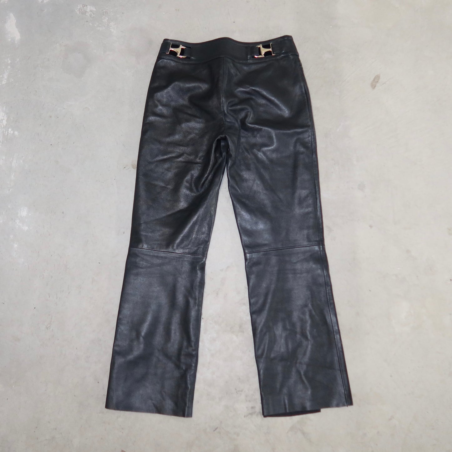 Gucci by Tom Ford Leather Trousers