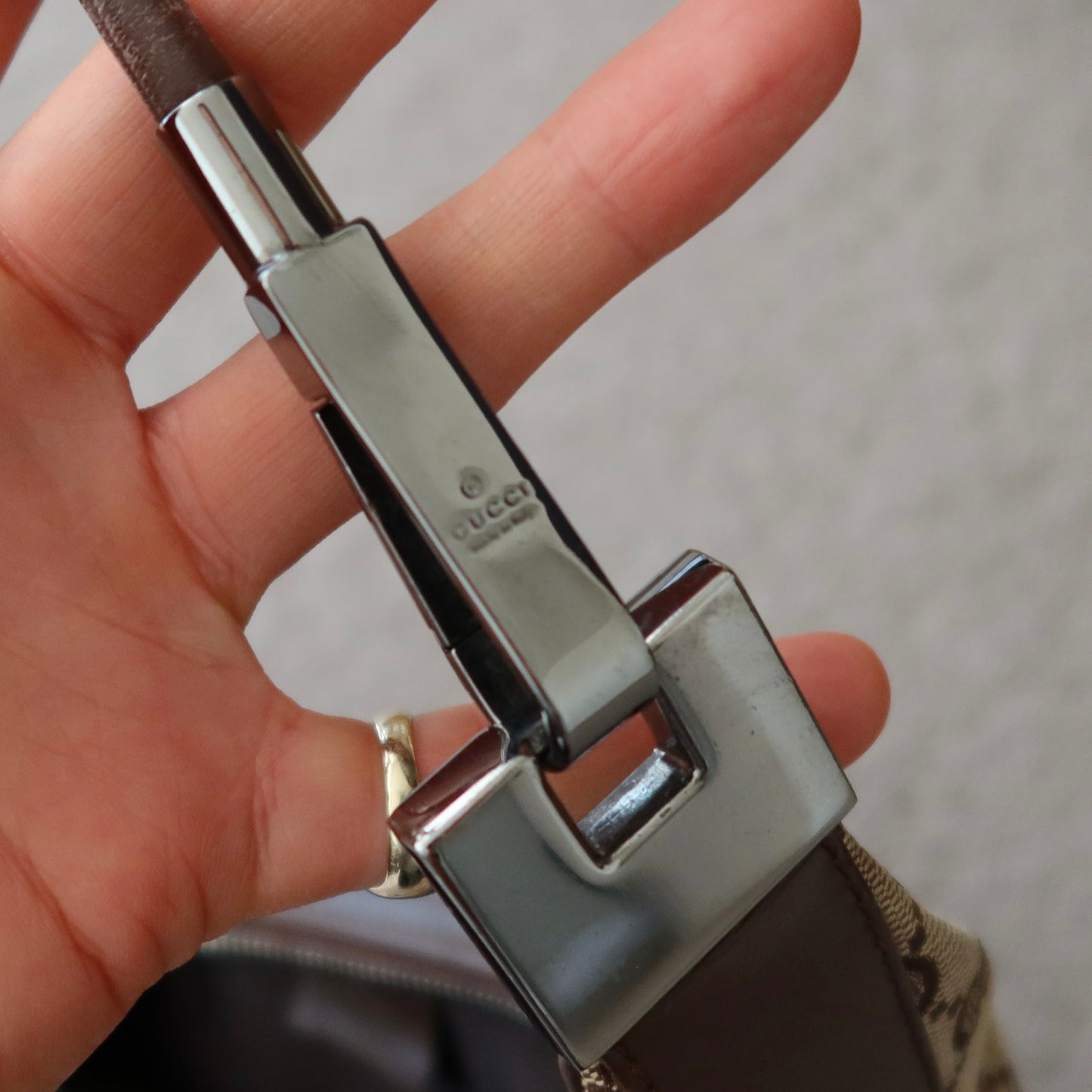 Gucci Monogram Shoulder Bag