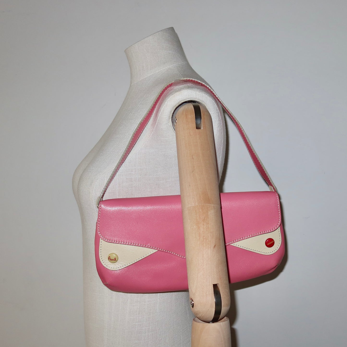 Paul Smith Pink Leather Bag