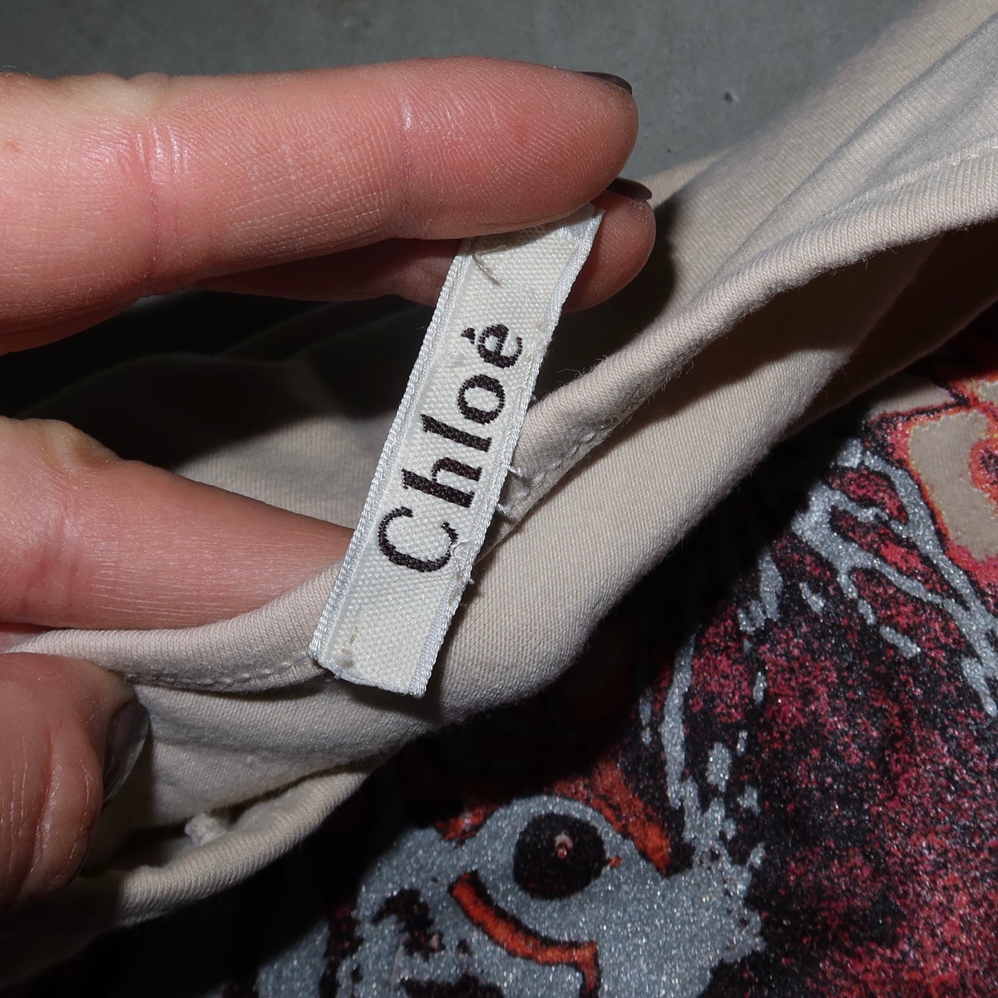 Chloé AW1999 Tiger Long Sleeve