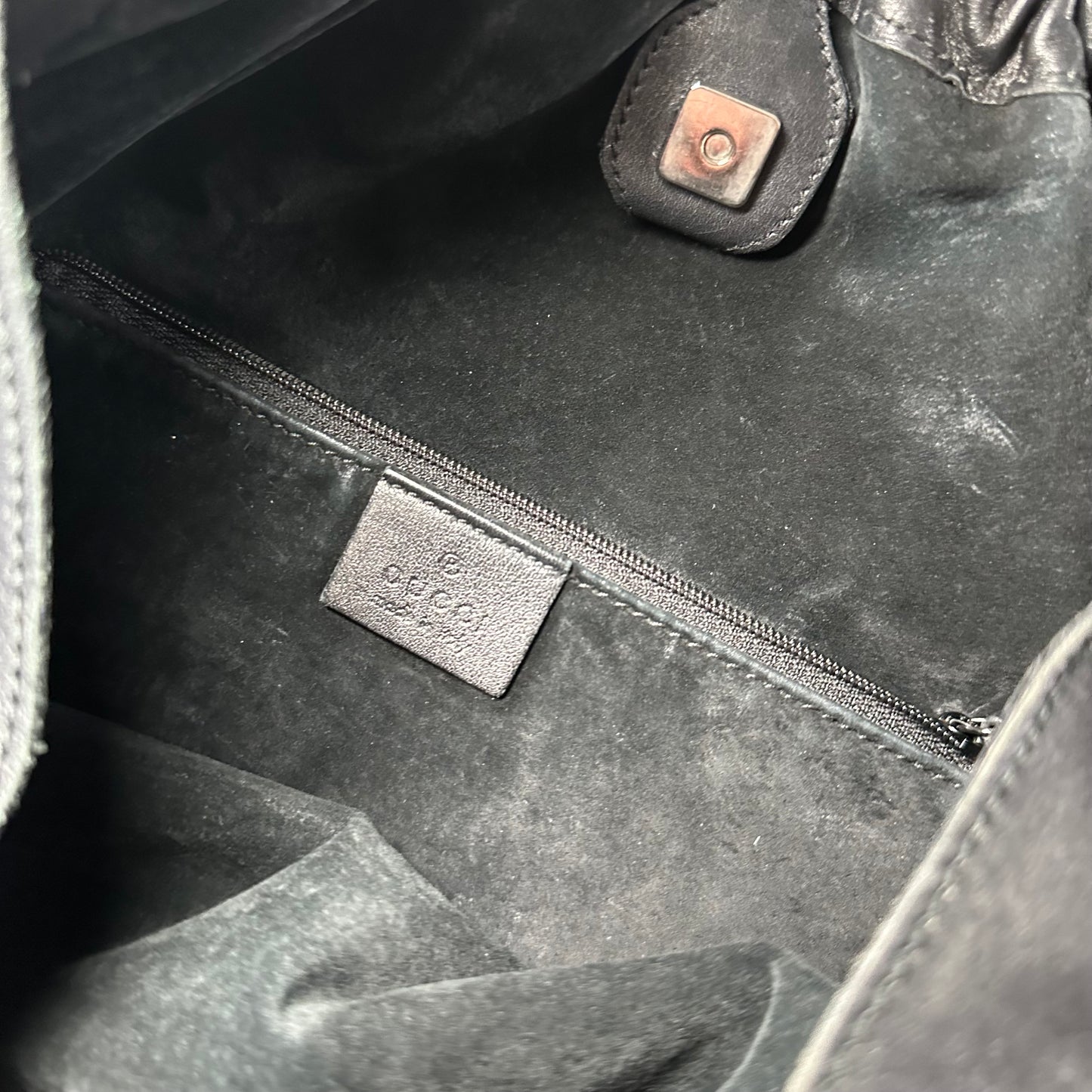 Gucci by Tom Ford Black Leather 'Blondie' Bag