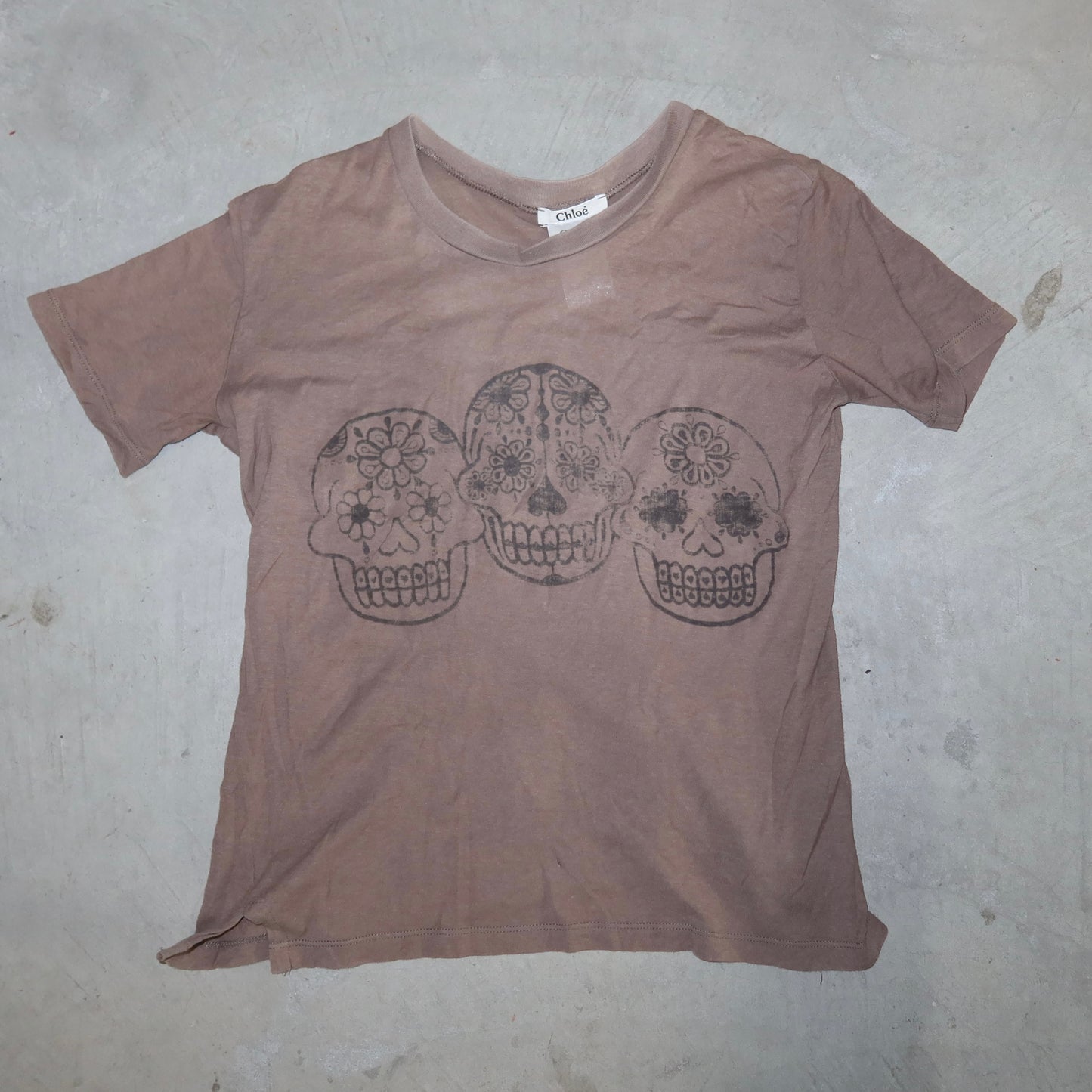 Chloé SS2006 Sugar Skull Tee