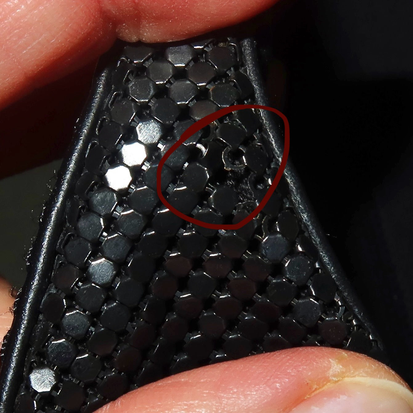 Chloé Black Chainmail Hobo Bag