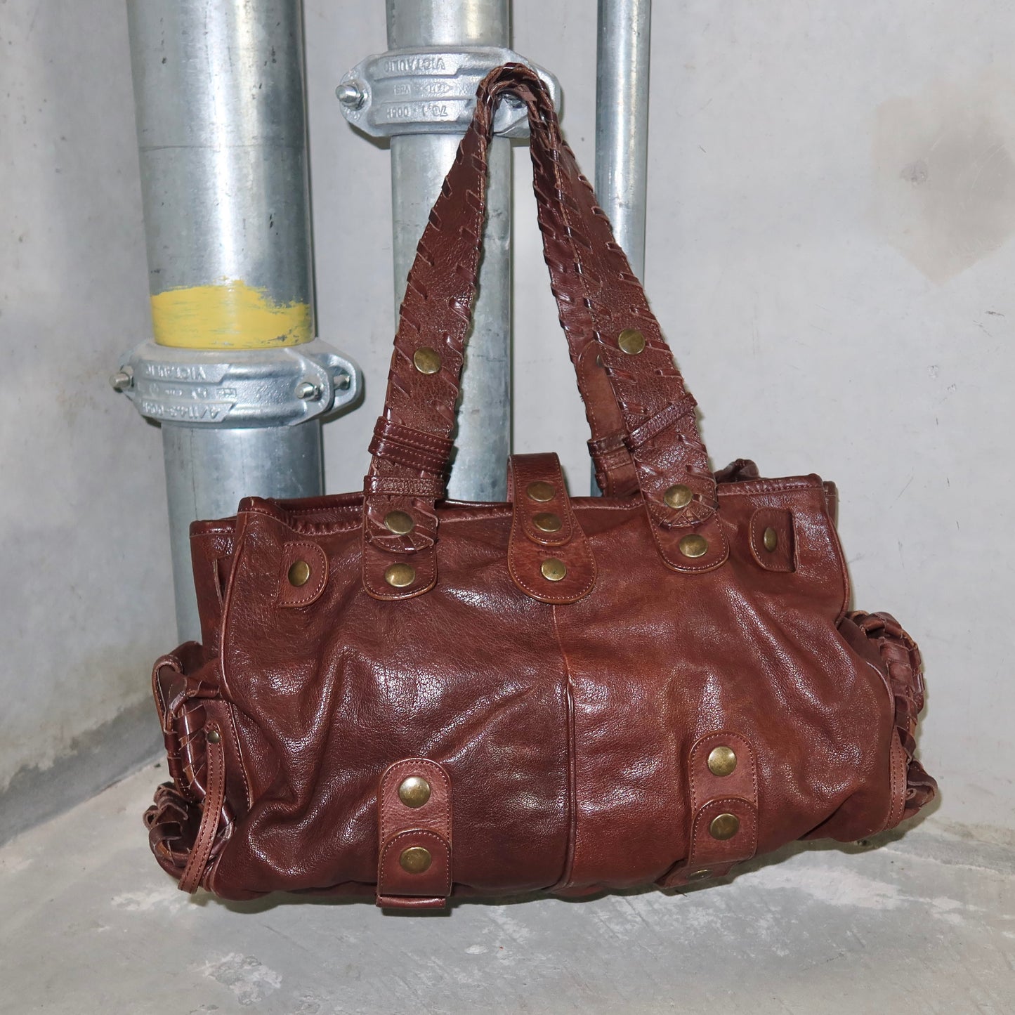 Chloé Large Brown Leather Silverado Bag