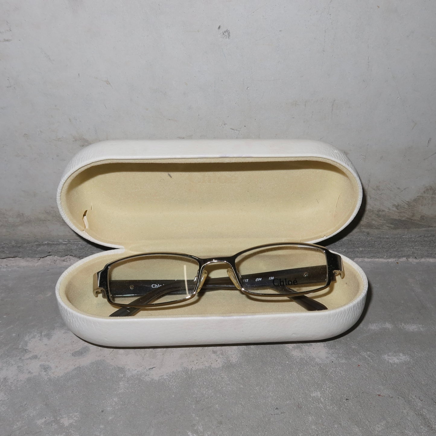 Chloé Silver Frame Eye Glasses