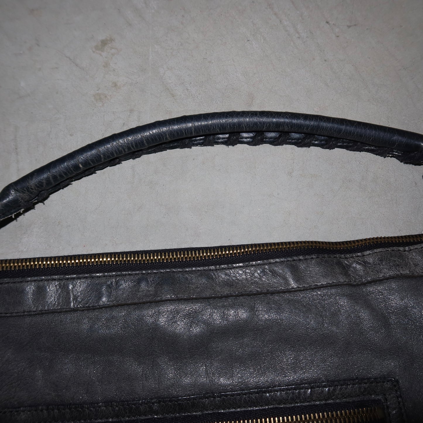 Balenciaga Dark Grey Day Editor Bag