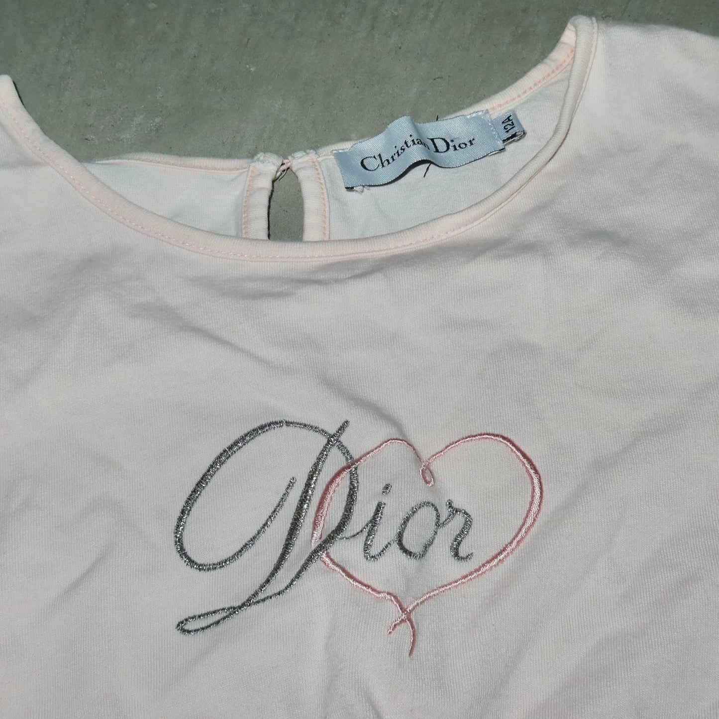 Dior Kids Ruched Tee