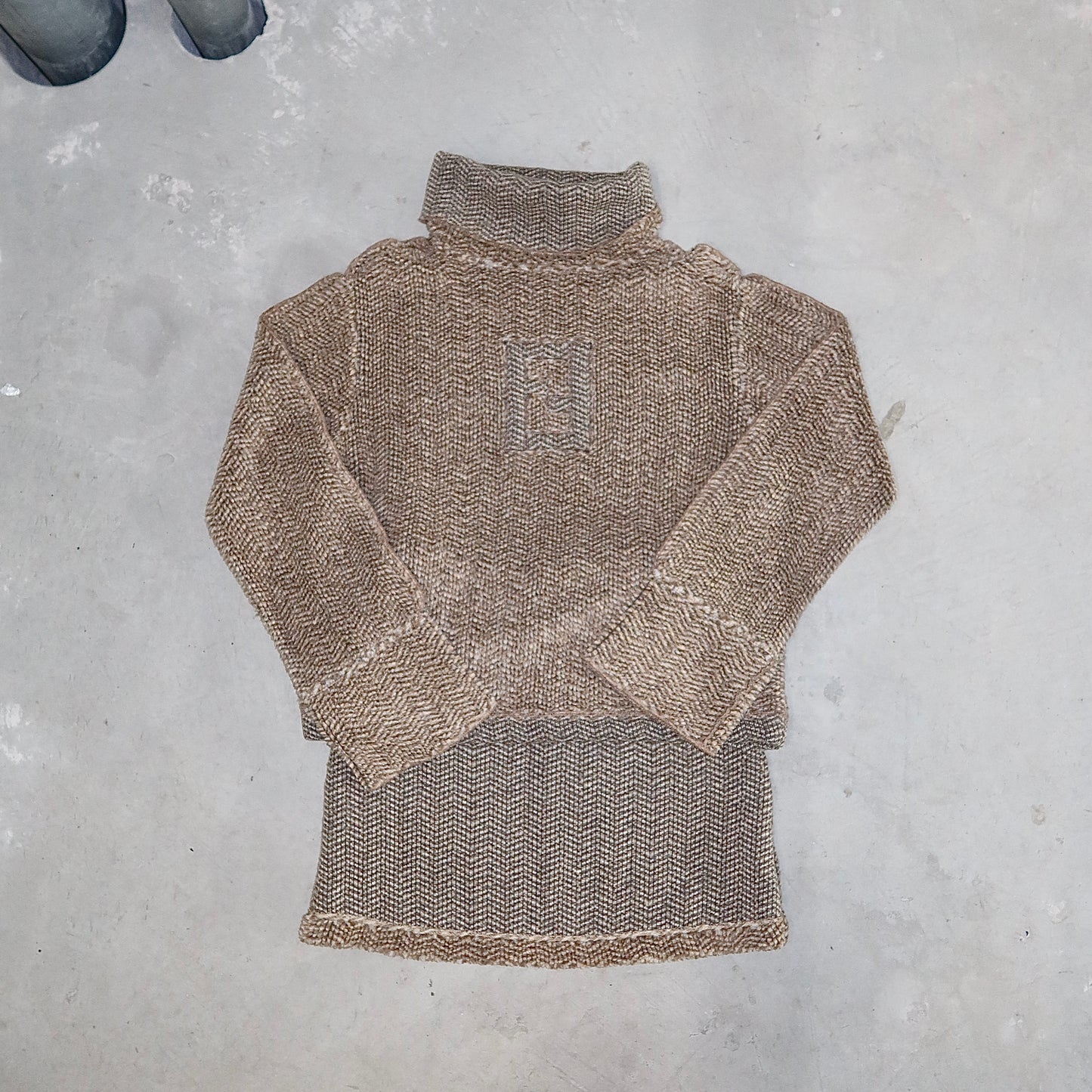 Fendi Knit Logo Two Piece