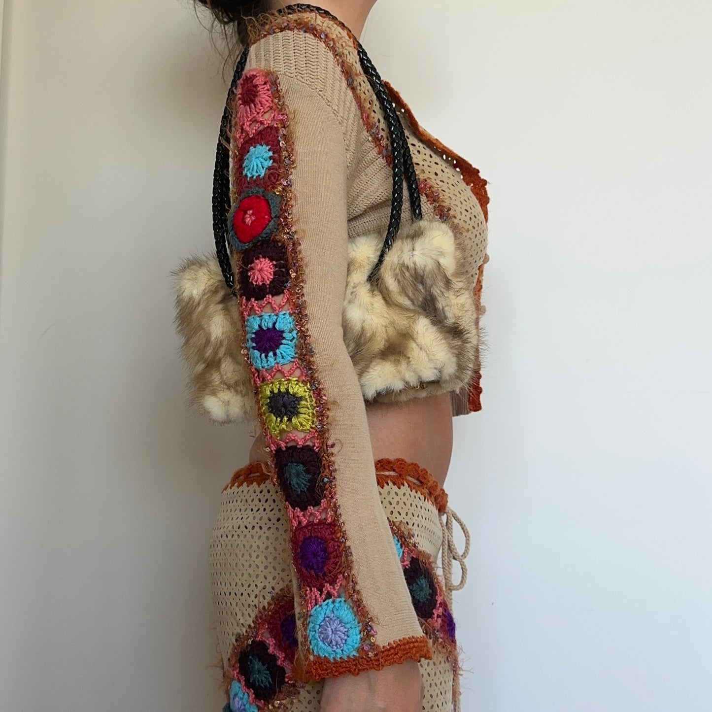 Vintage Italian Mink Fur Bag