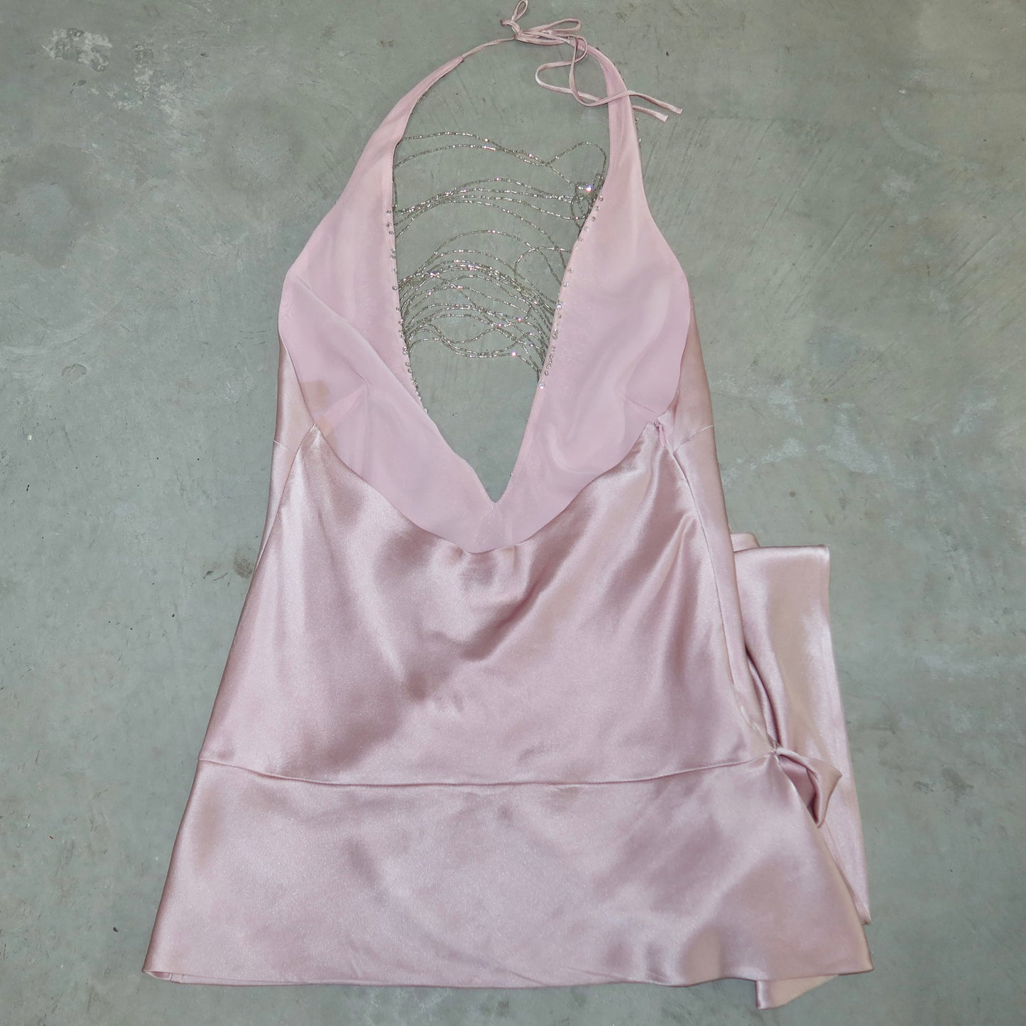 Ruth Tarvydas Silk Micro Dress