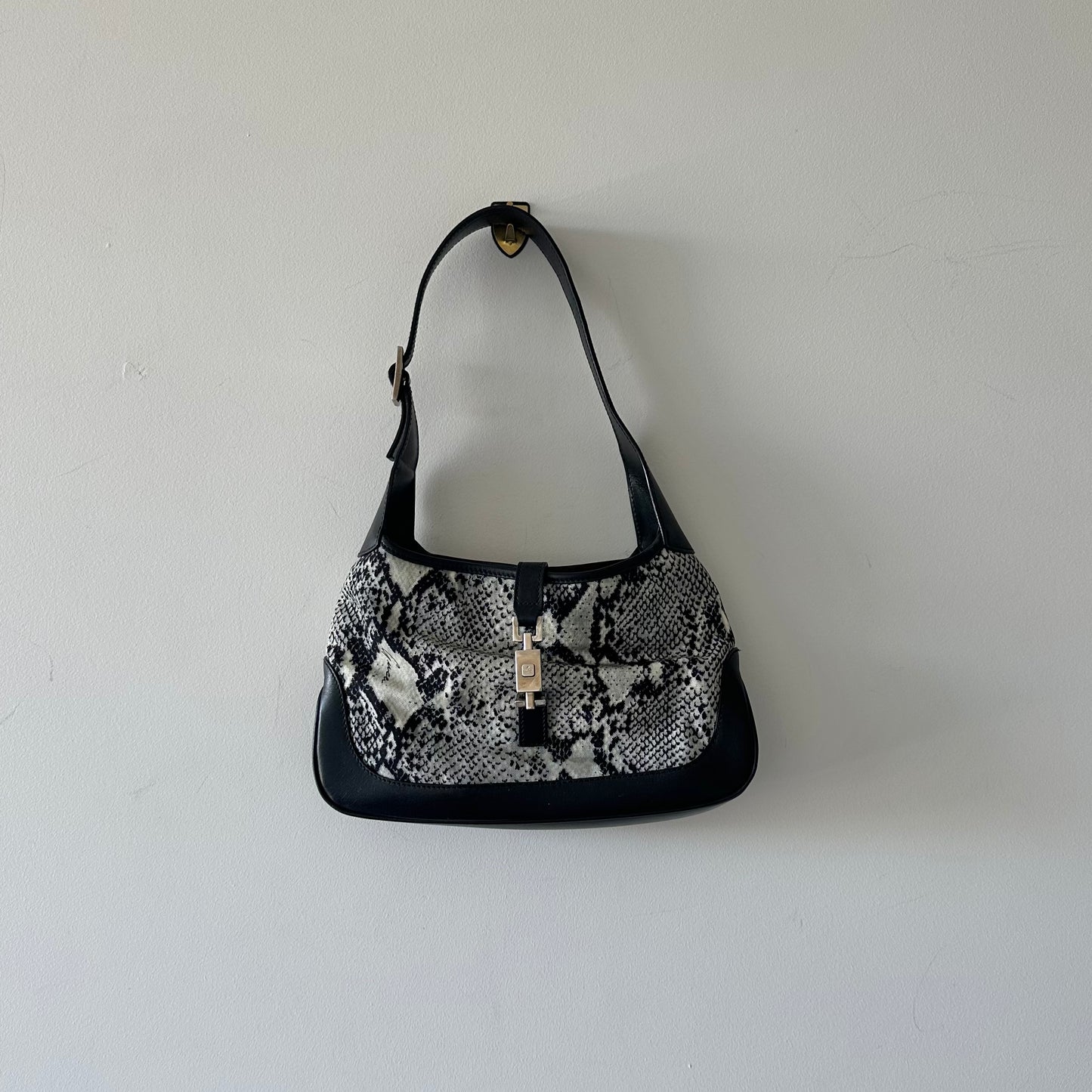 Gucci by Tom Ford Snake Print Jackie Bag
