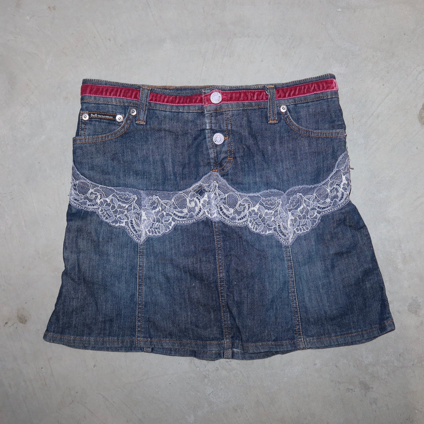 D&G Denim Mini Skirt