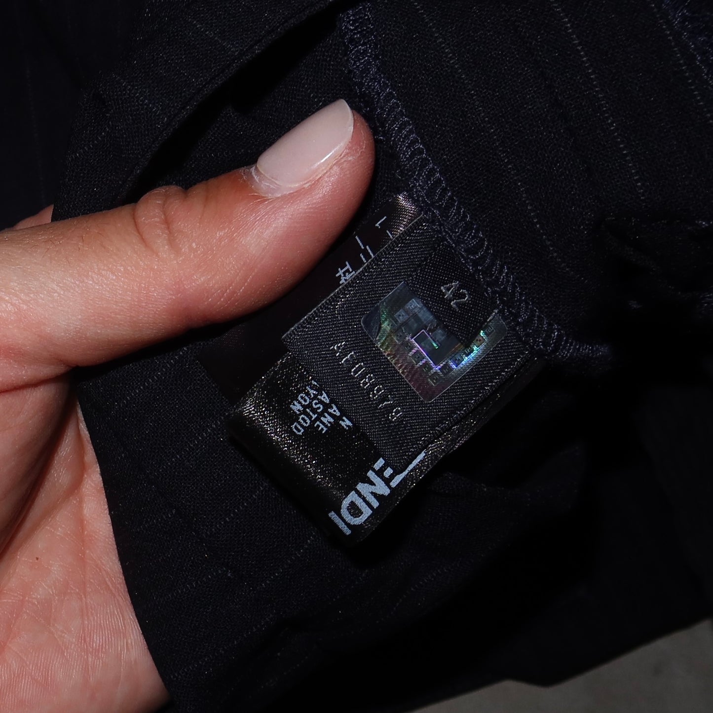 Fendi Pinstripe Suit Shorts