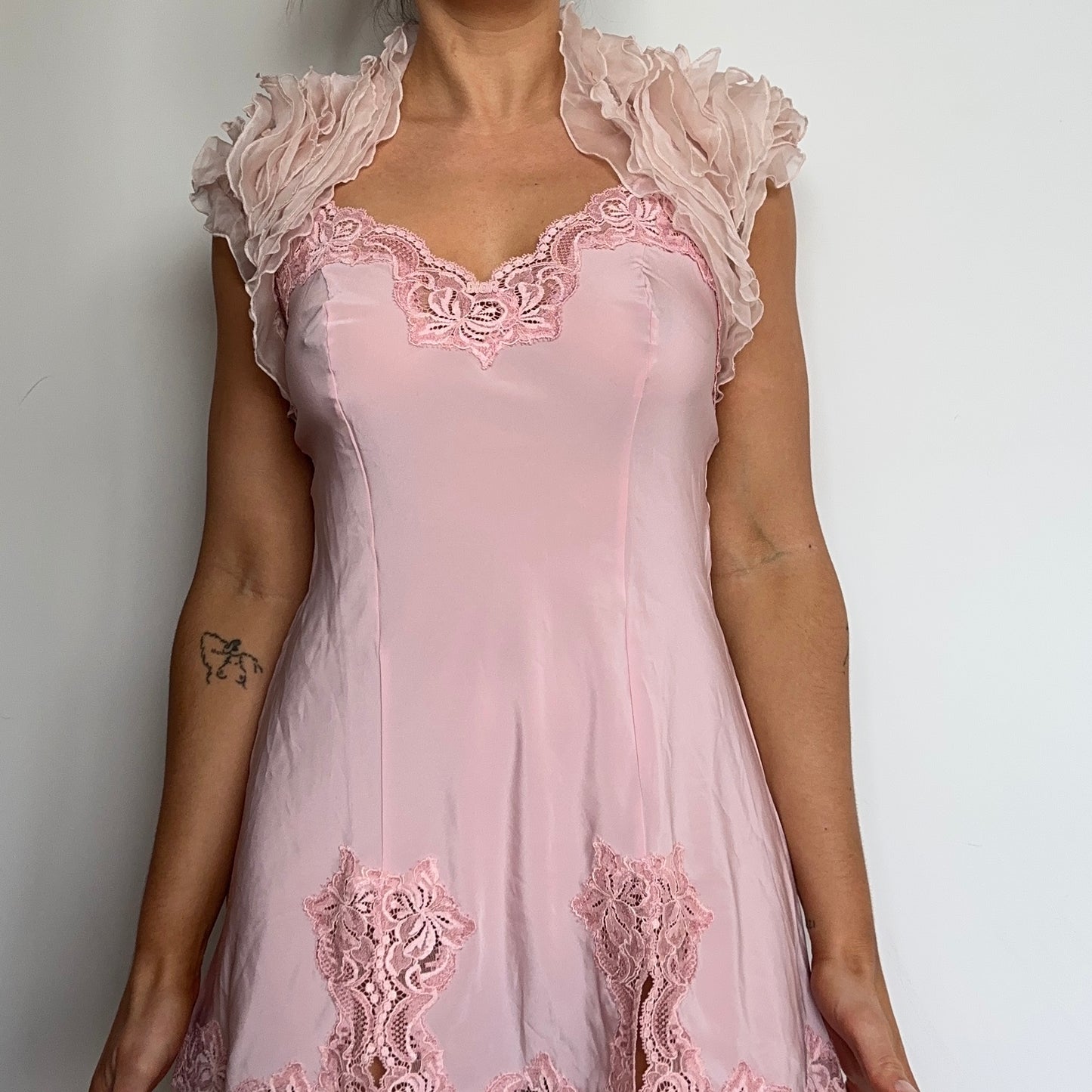 Blugirl by Blumarine Pink Ruffle Bolero