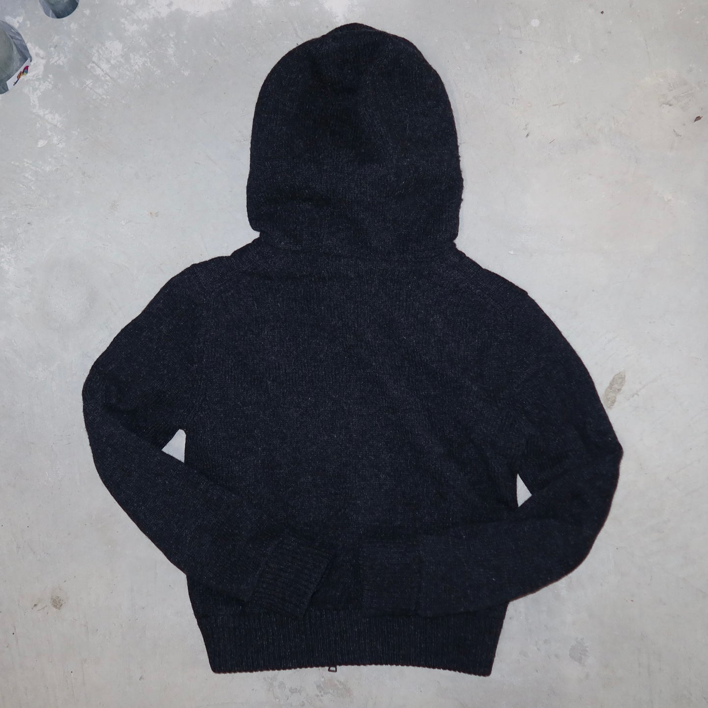 Prada Sport Wool and Goat Fur Hoodie