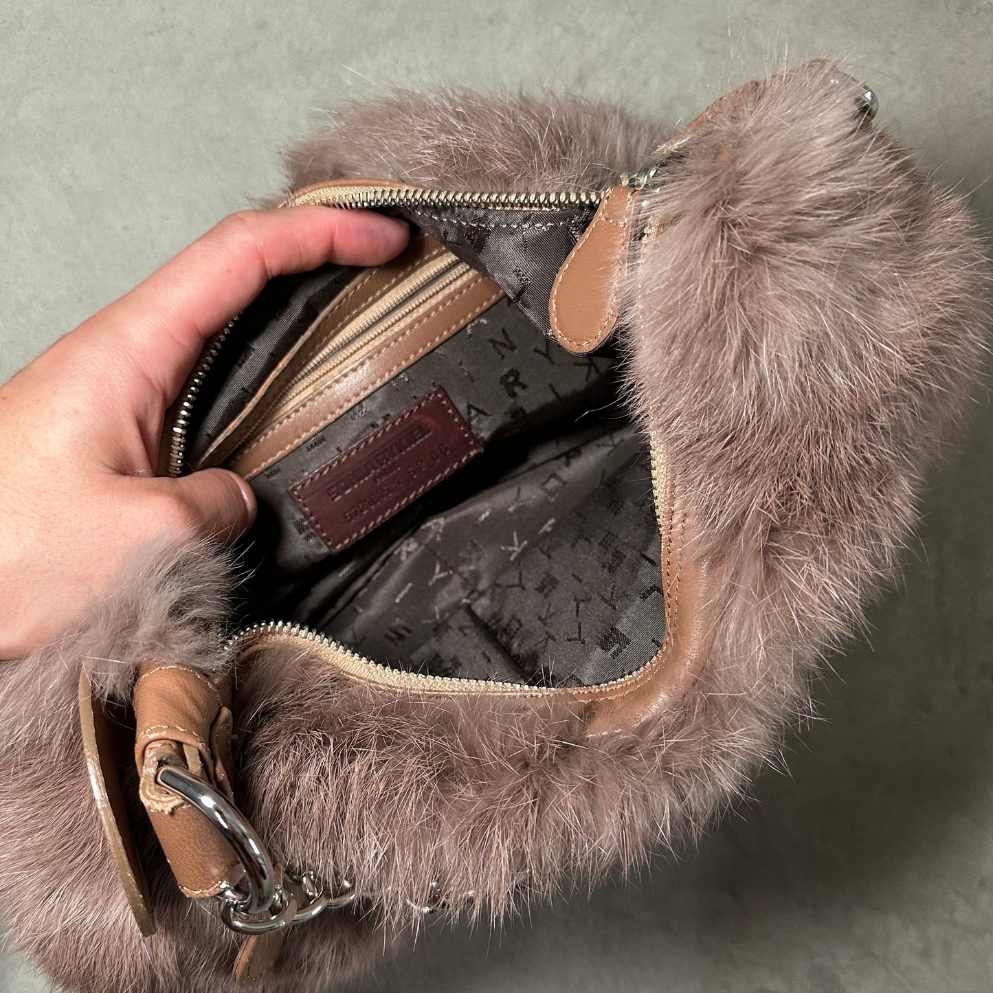 Sonia Rykiel Real Fur Bag