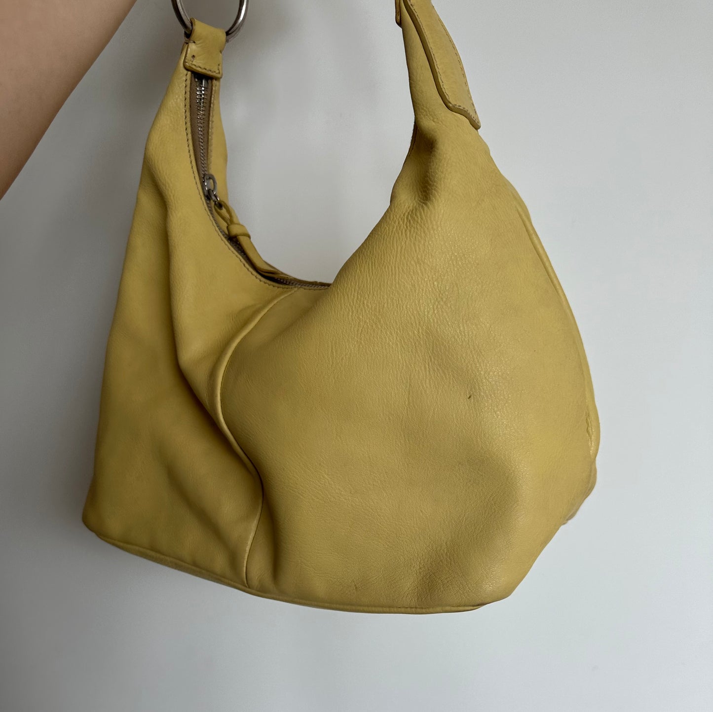 Miu Miu Yellow Leather Bag