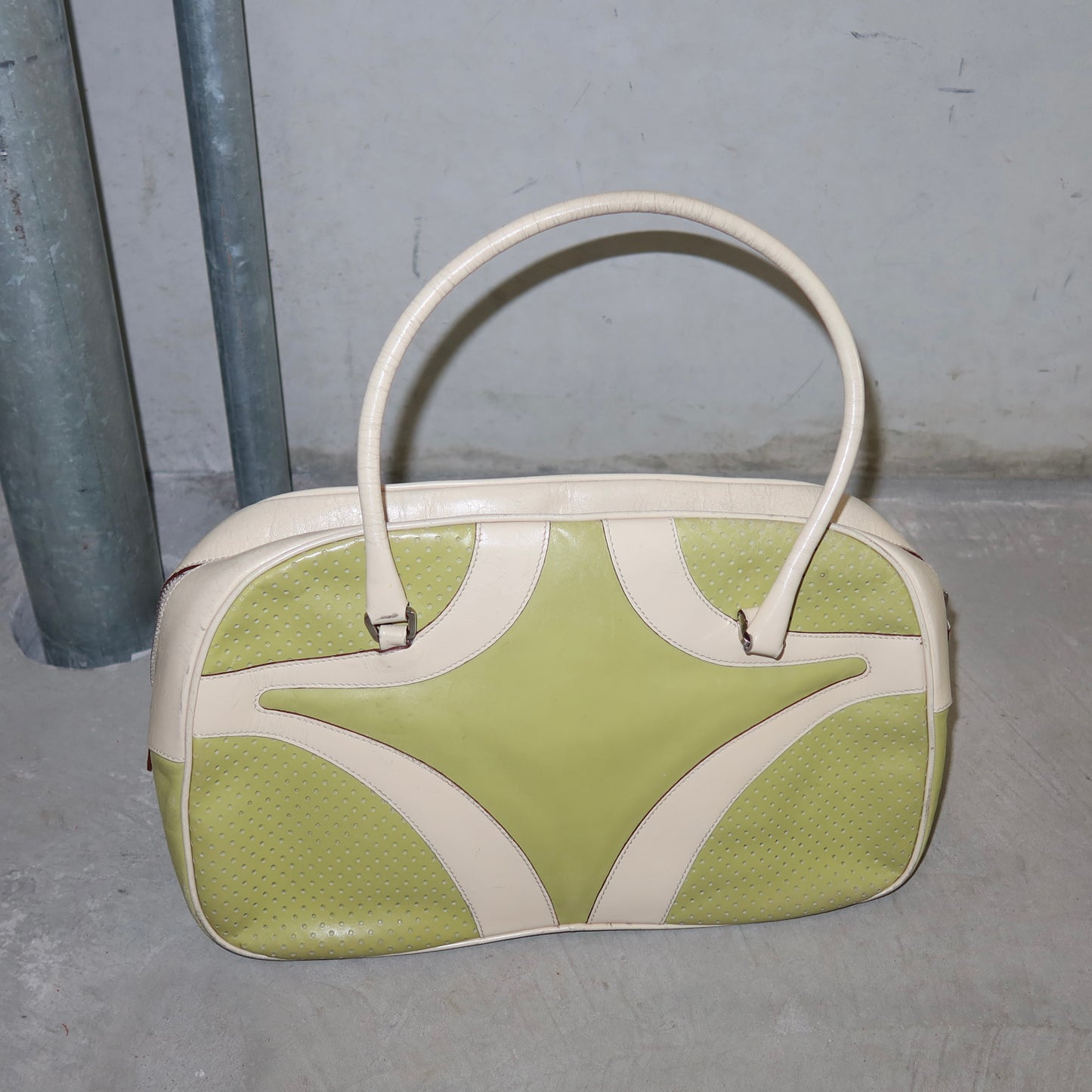 Prada Green Bowling Bag