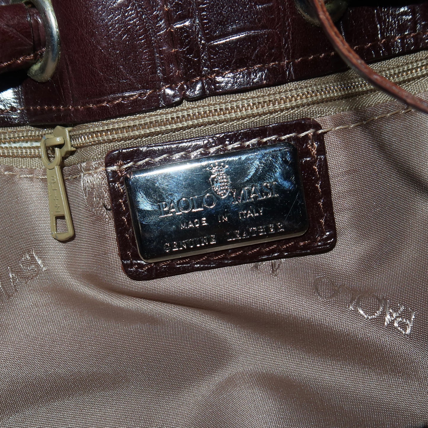 Paolo Masi Real Fur Bag