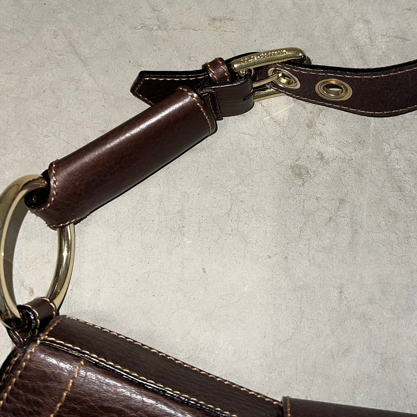 Dolce & Gabbana Large Tweed and Leather Flap Front Handbag