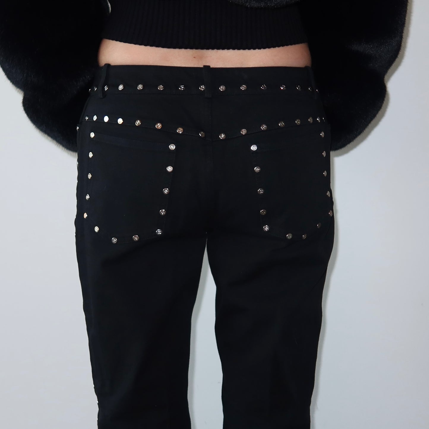Celine Bootcut Popper Jeans