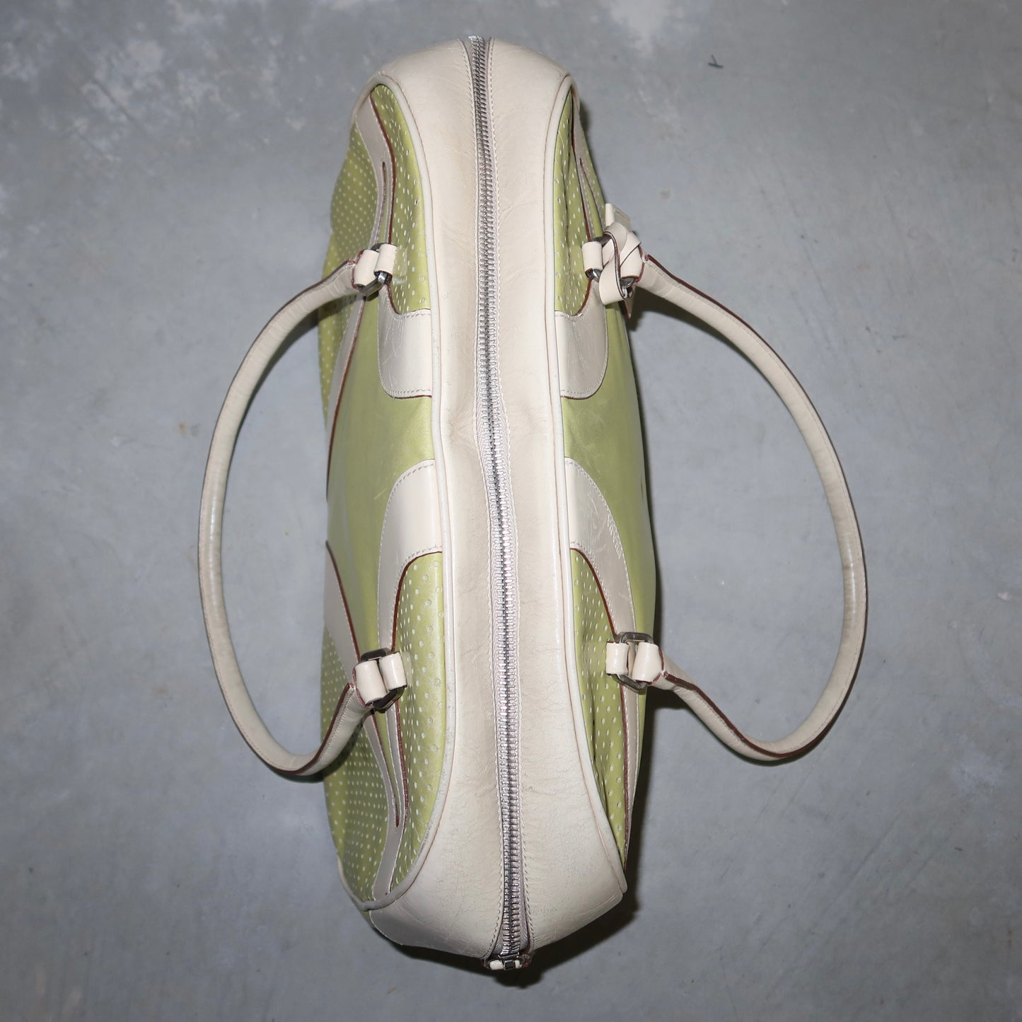 Prada Green Bowling Bag
