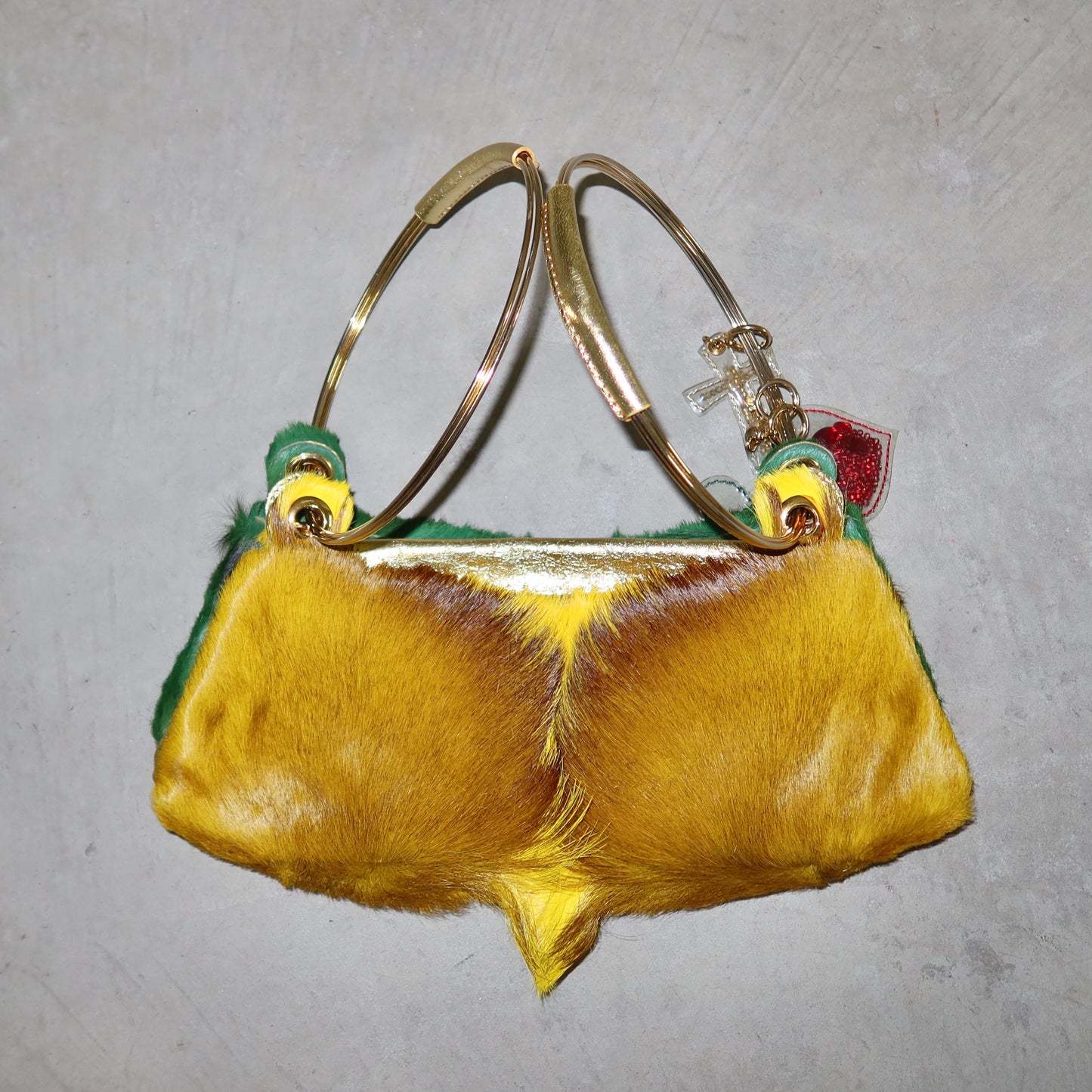 Vintage Japanese Real Fur Bag