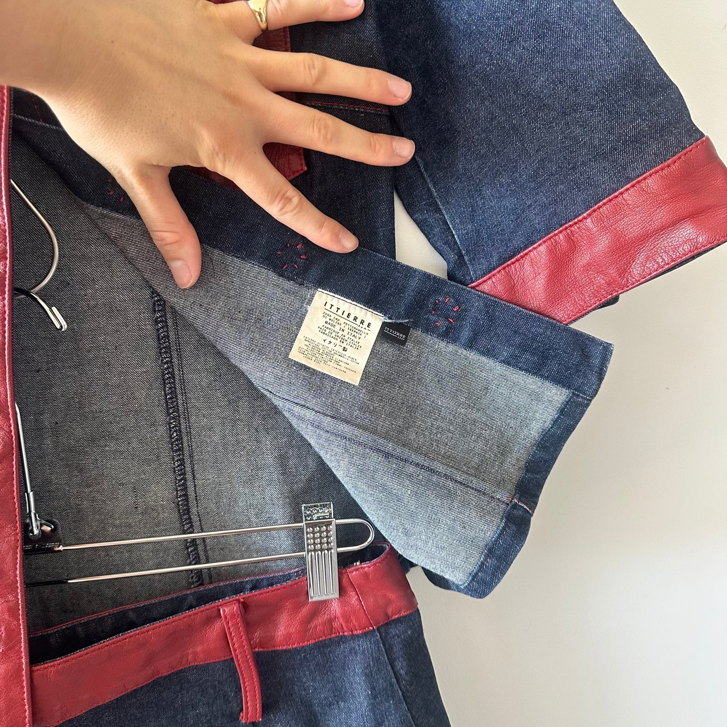 D&G Denim Two Piece Set
