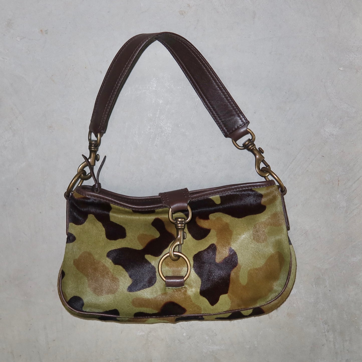 Miu Miu Rare Camouflage Cowhide Bag
