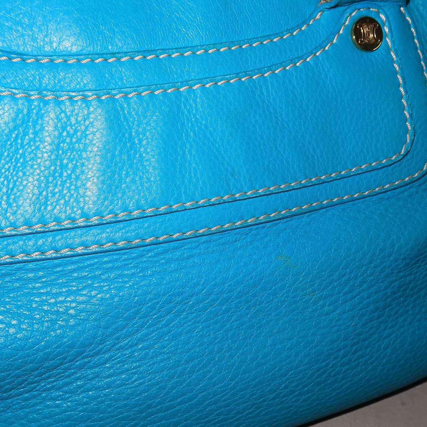 Celine Turquoise Boogie Bag