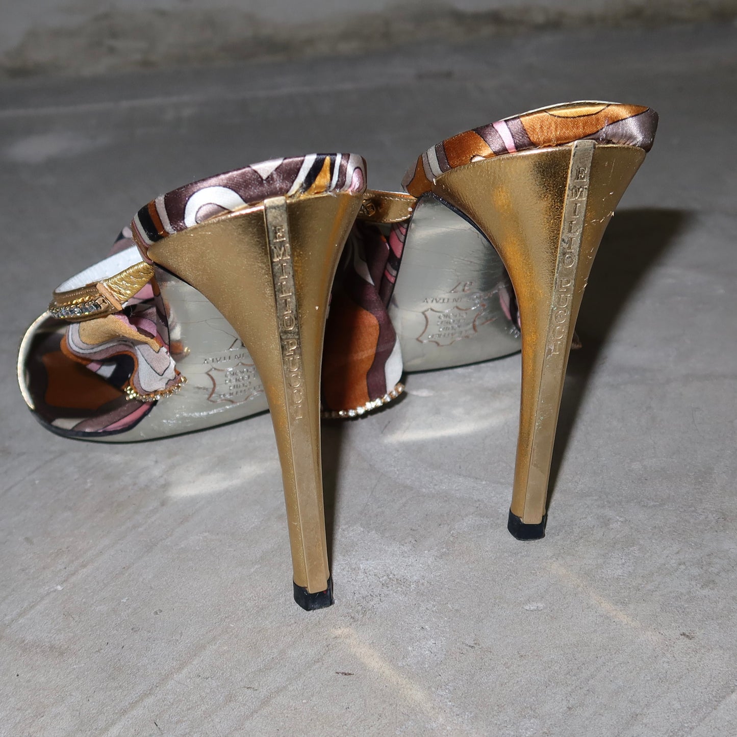 Emilio Pucci Curtain Heels (37)