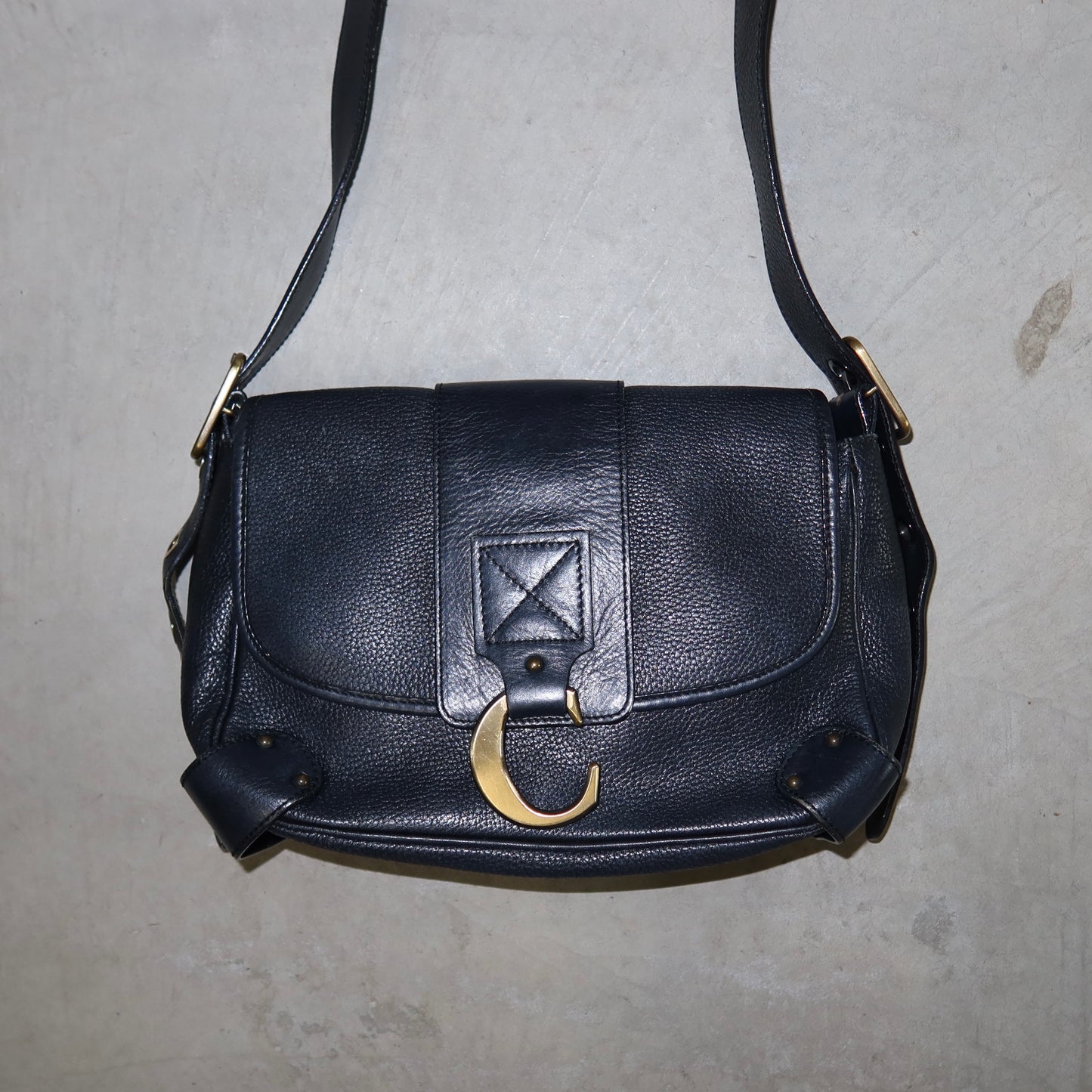 Chloé Leather Messenger Bag