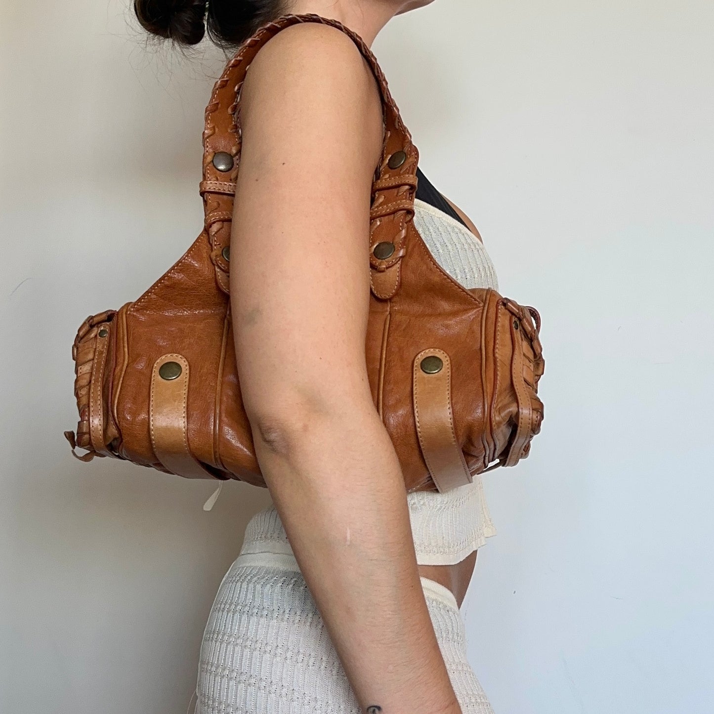 Chloé Brown Leather Silverado