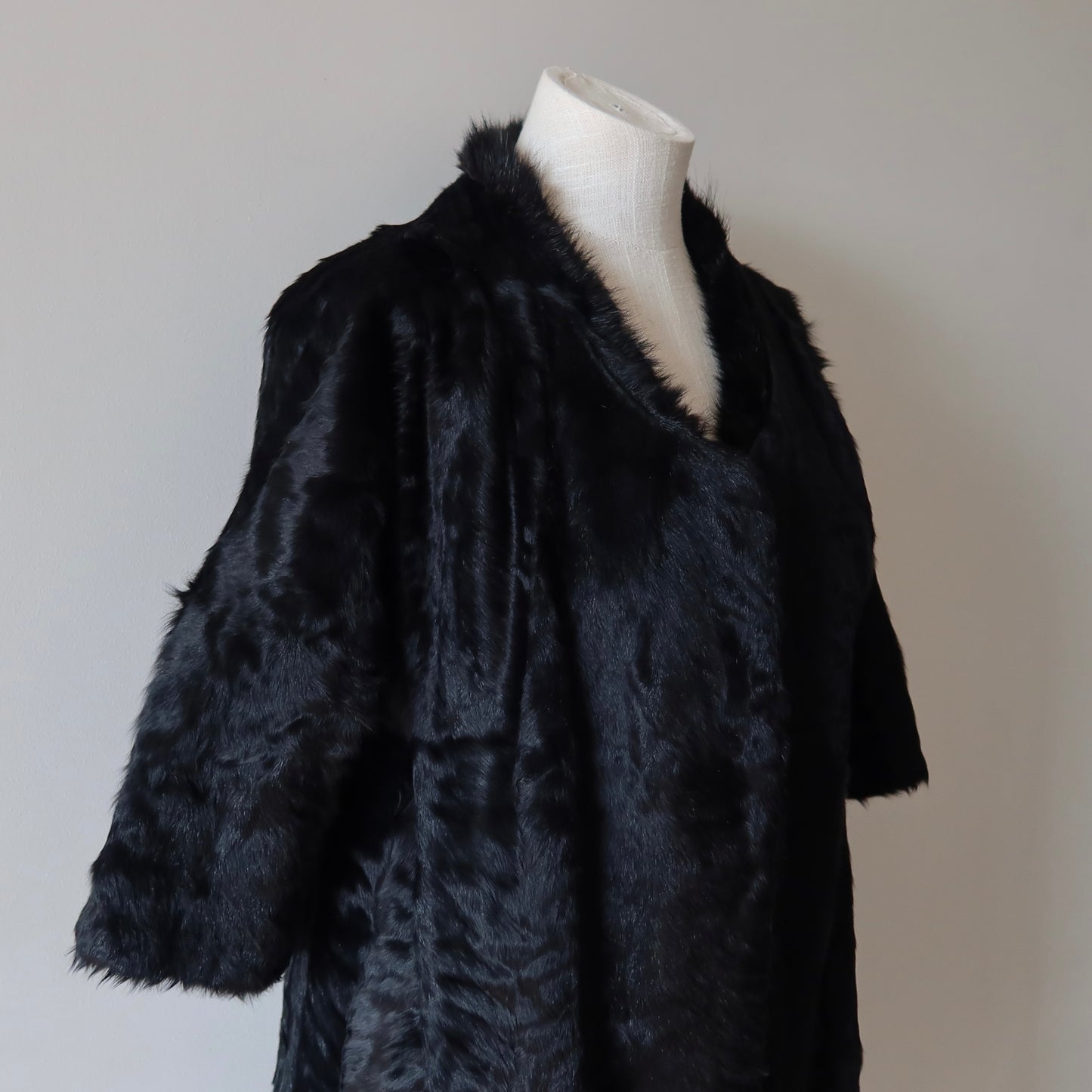 Marni Muskrat and Lamb Fur Coat