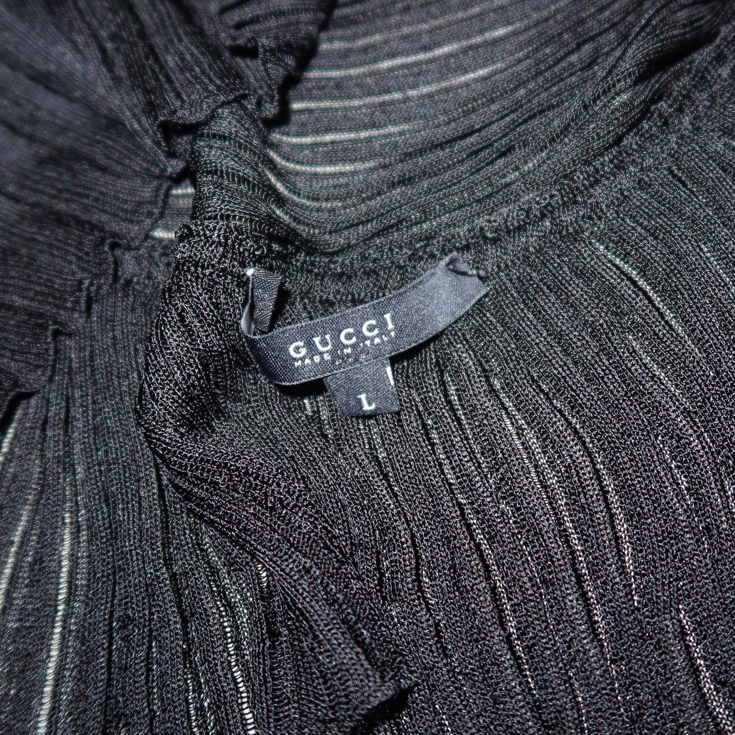 Gucci by Tom Ford Knitted Halter Top
